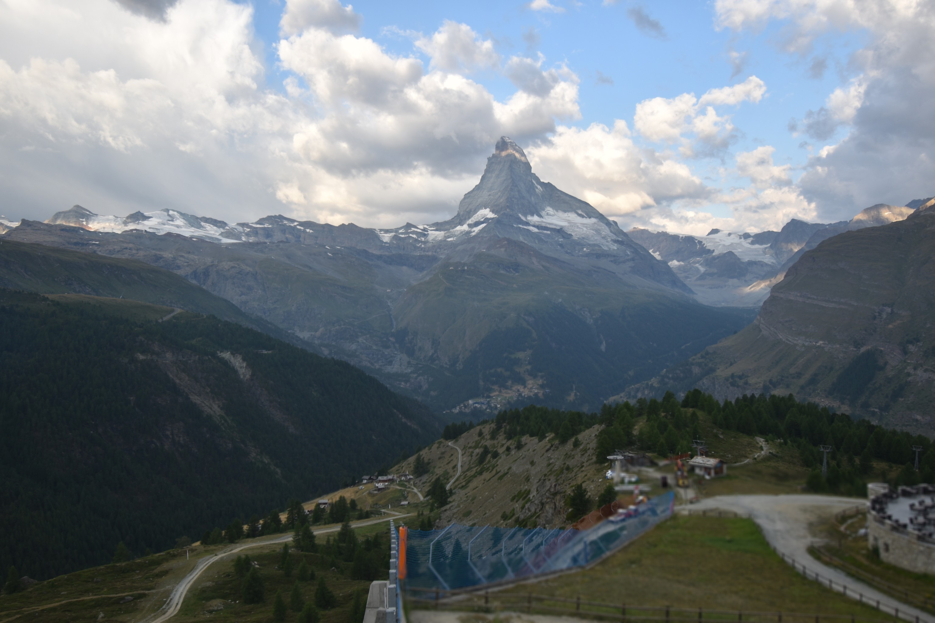 Archiv Foto Webcam Zermatt - Sunnega