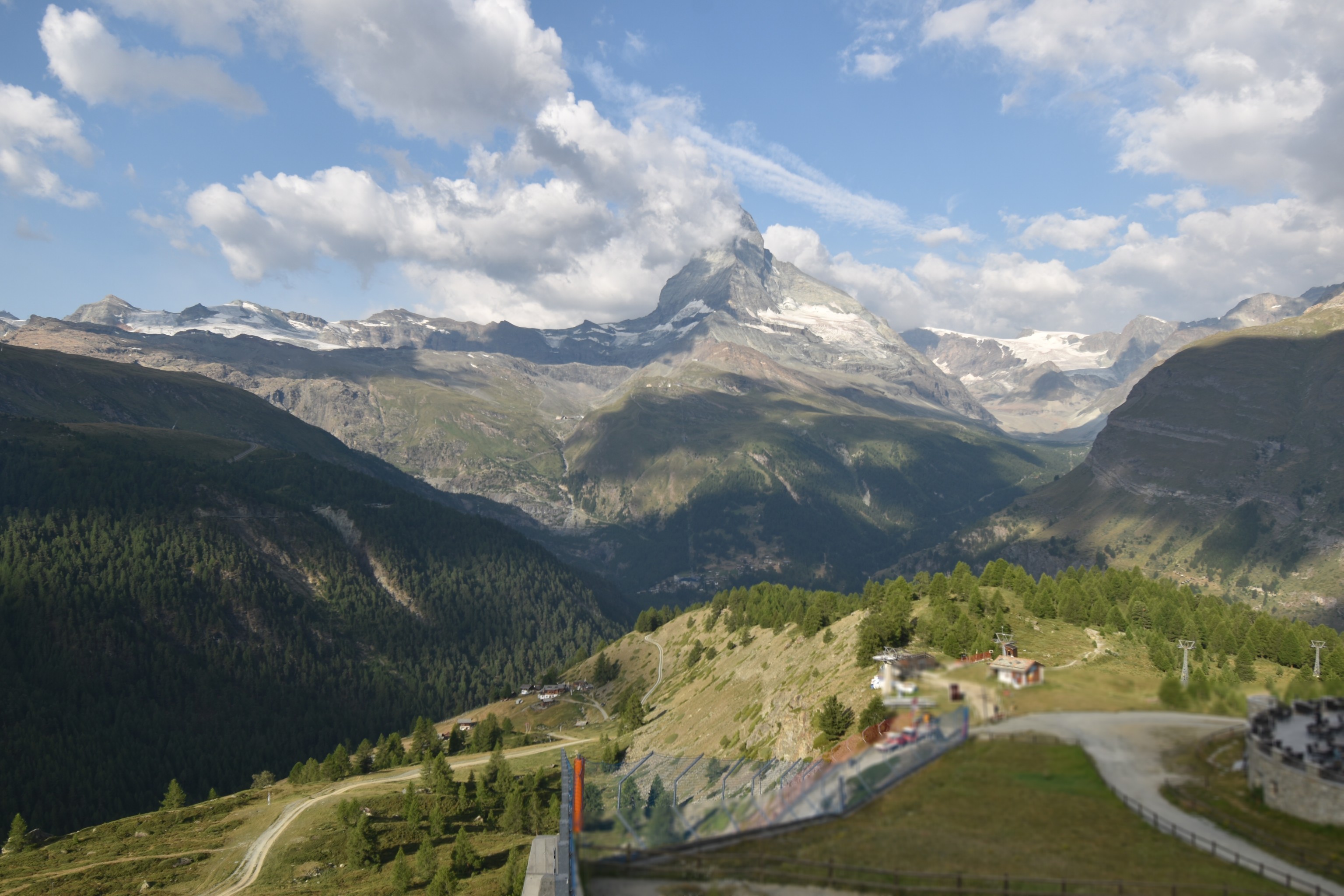 Archiv Foto Webcam Zermatt - Sunnega