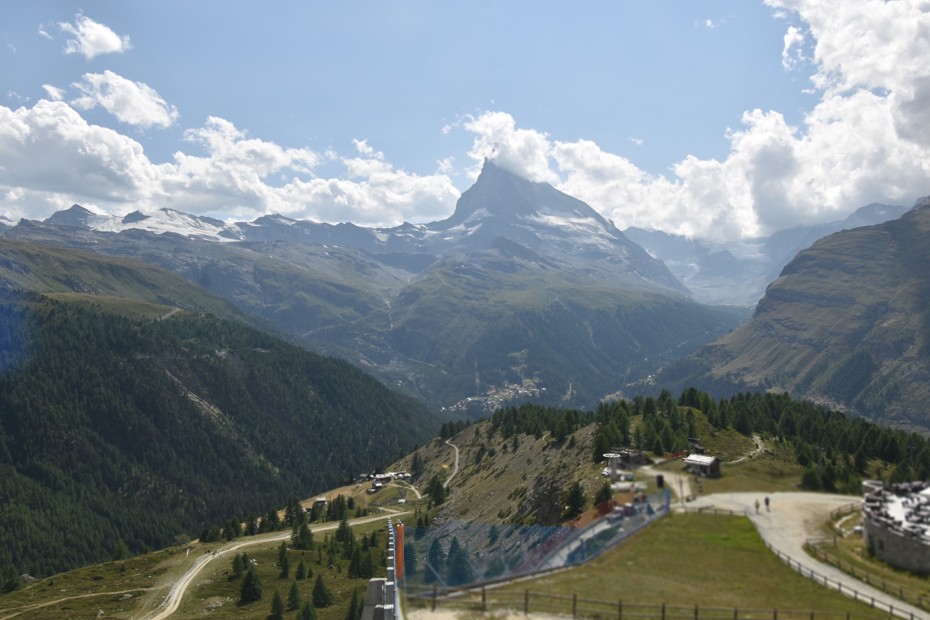 Archiv Foto Webcam Zermatt - Sunnega
