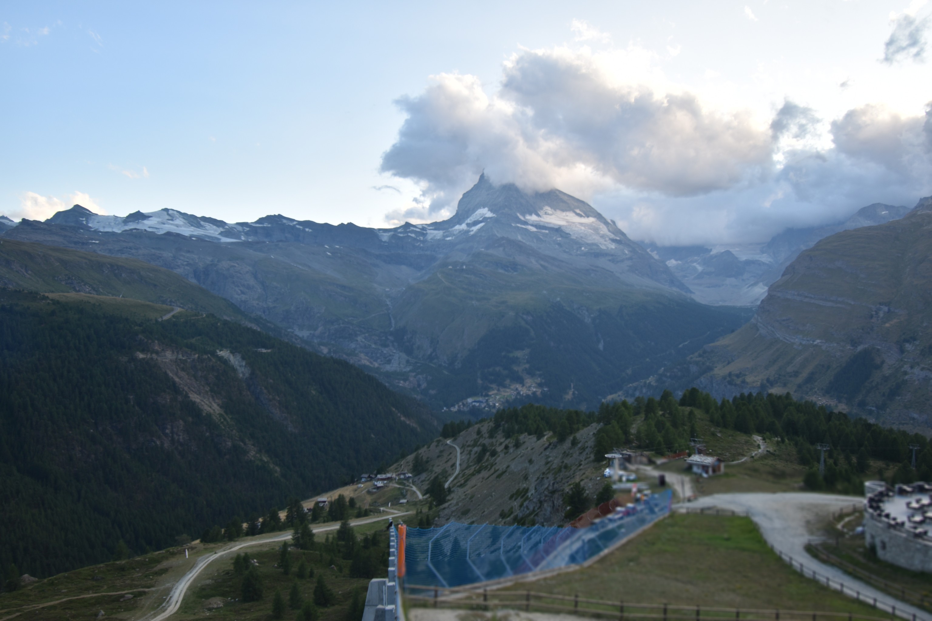 Archiv Foto Webcam Zermatt - Sunnega