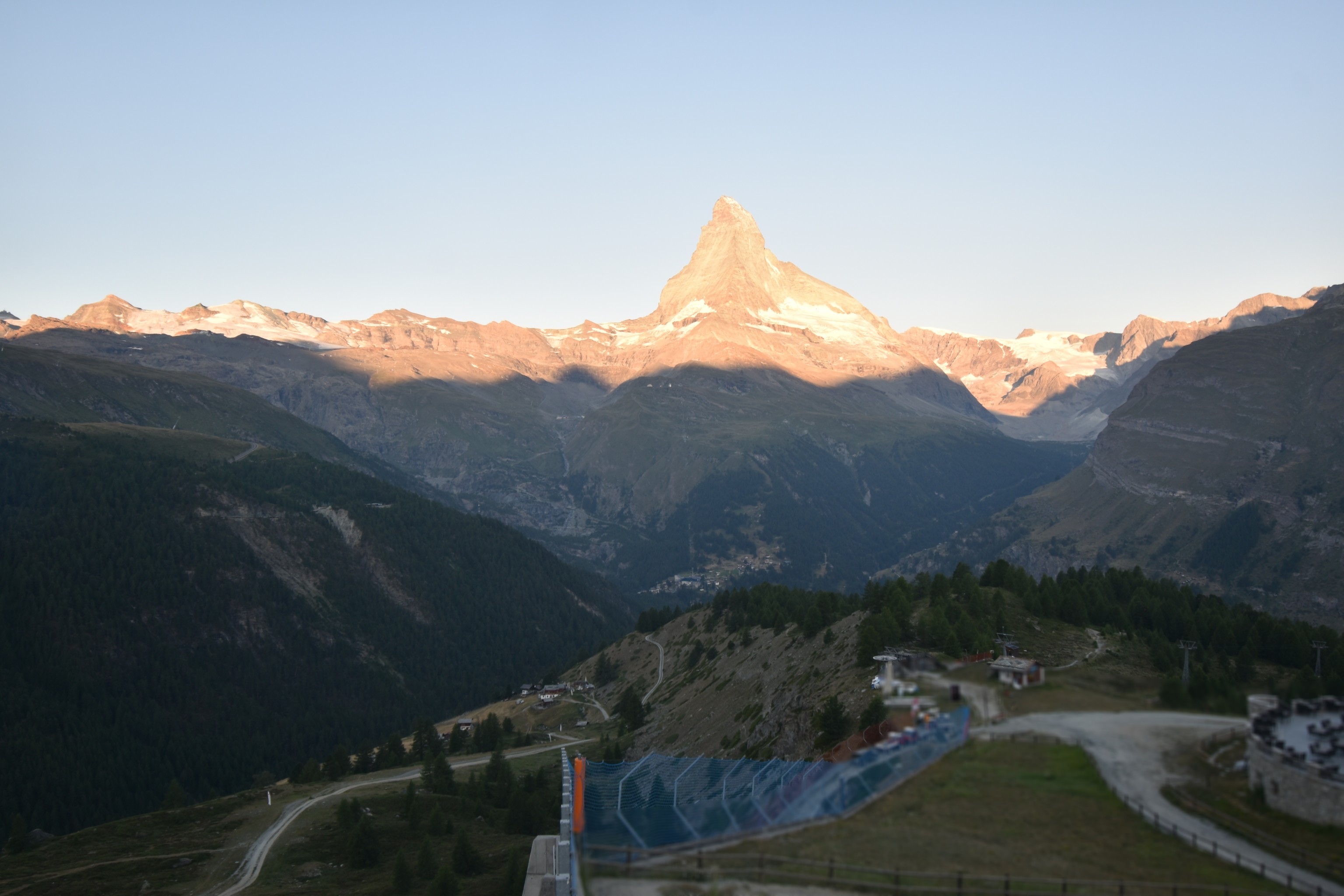 Archiv Foto Webcam Zermatt - Sunnega