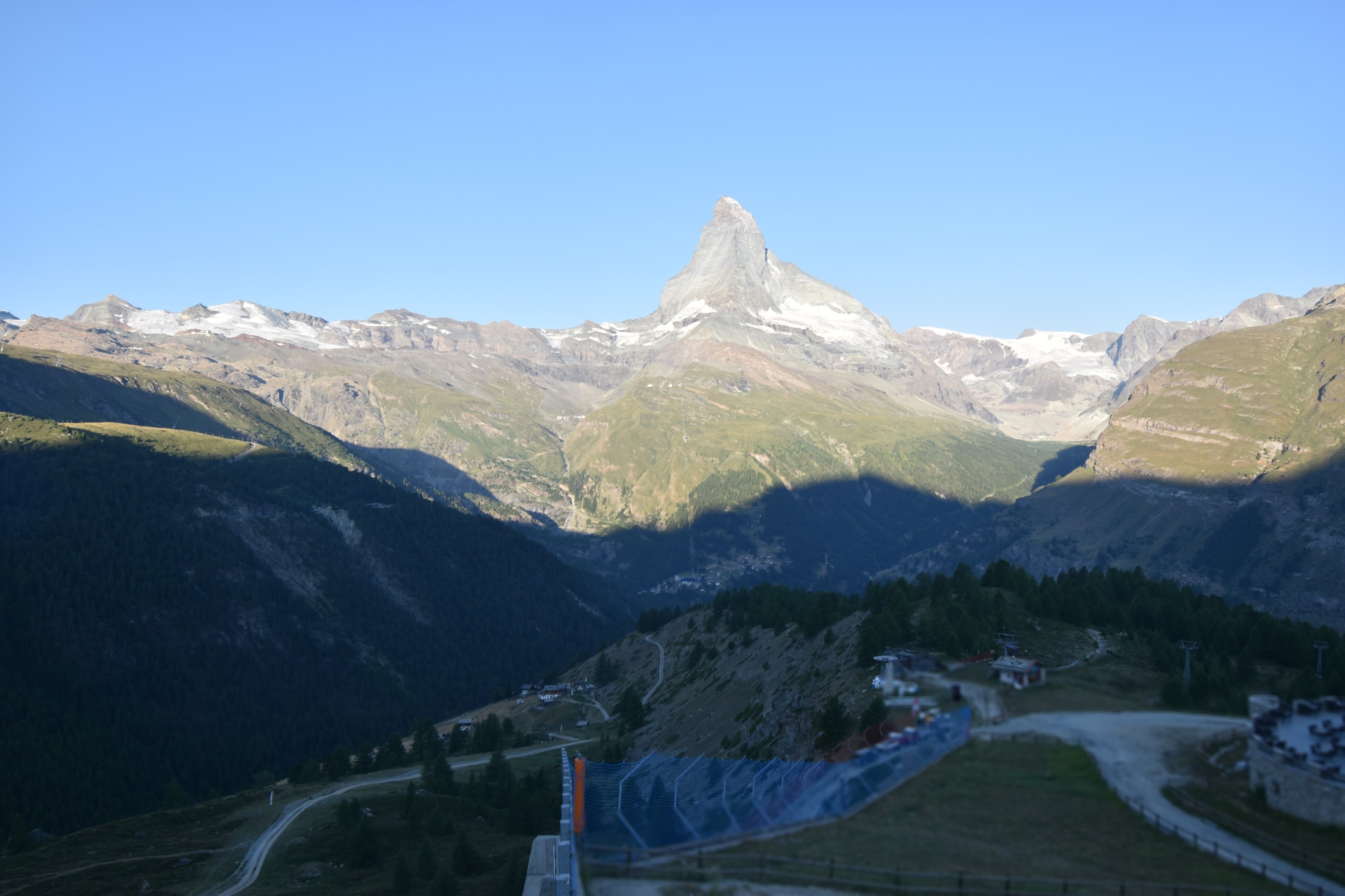 Archiv Foto Webcam Zermatt - Sunnega