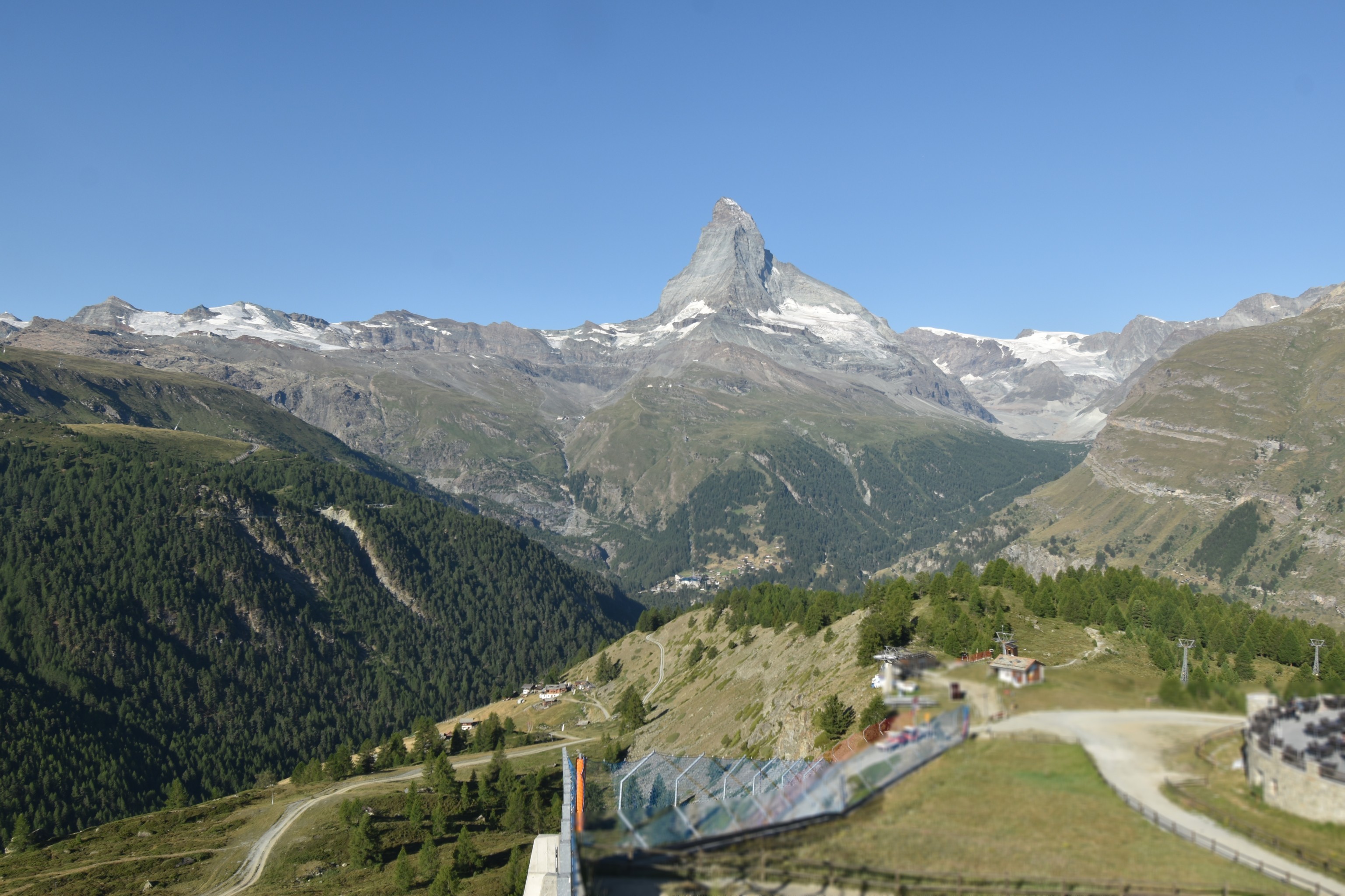 Archiv Foto Webcam Zermatt - Sunnega