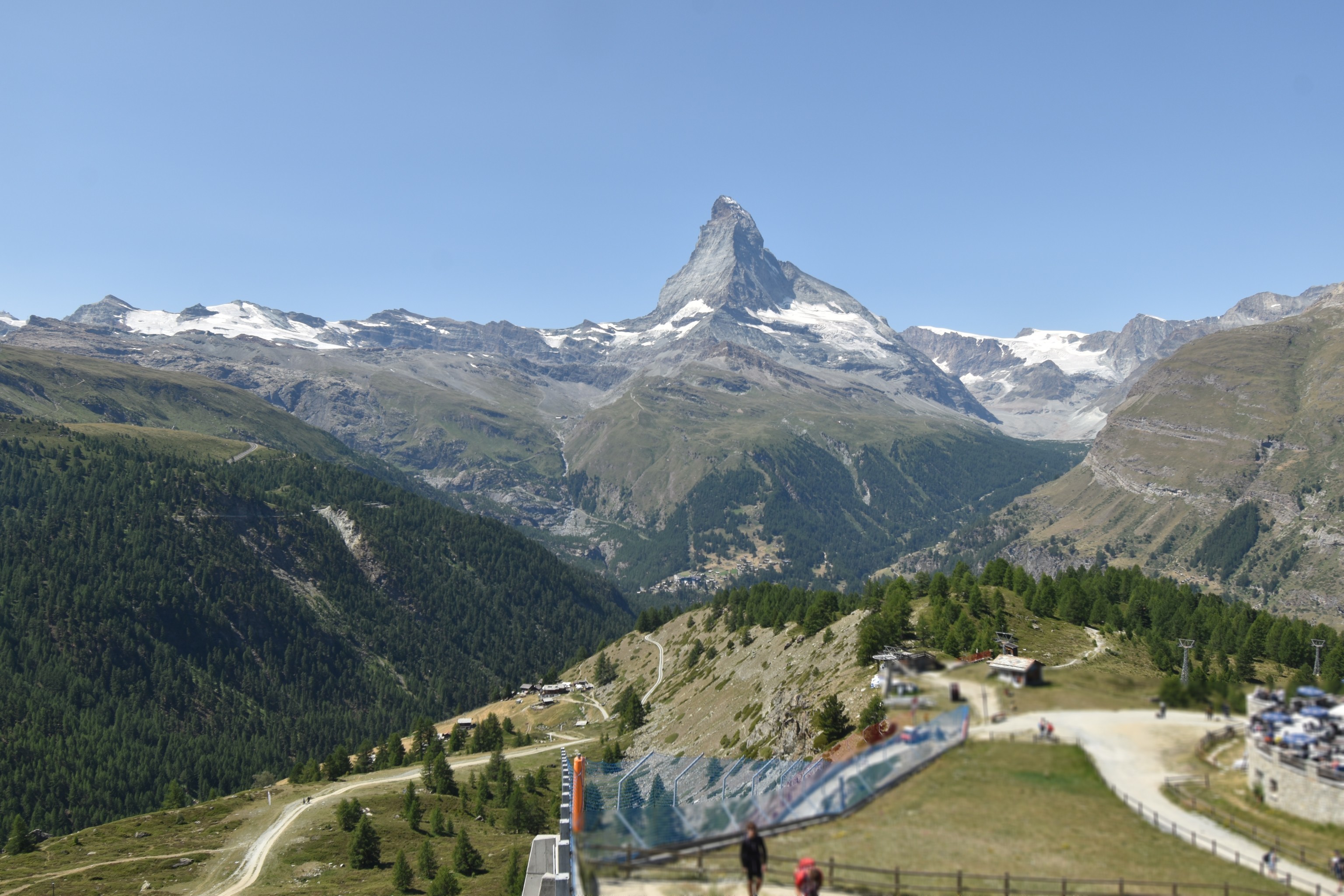 Archiv Foto Webcam Zermatt - Sunnega