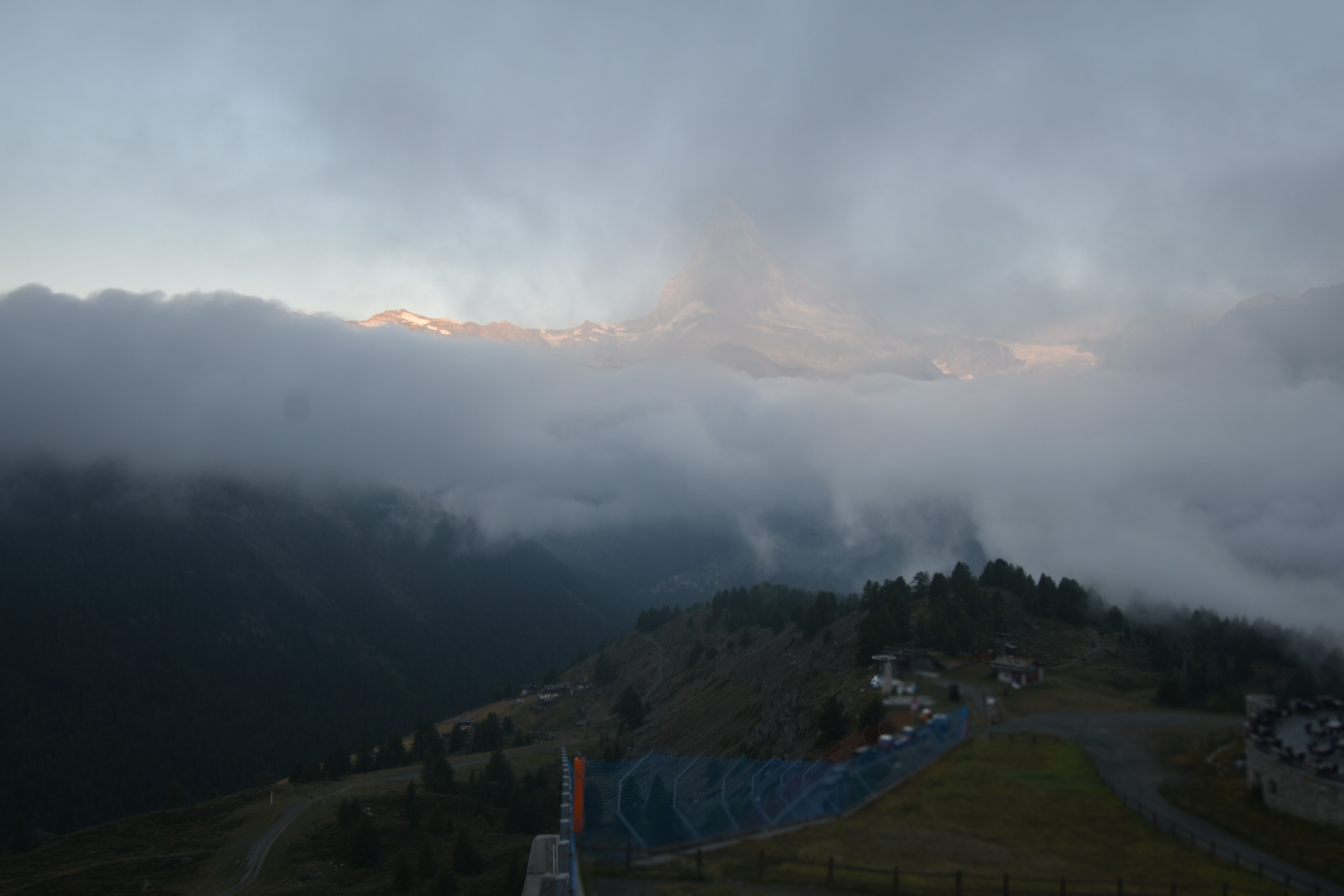 Archiv Foto Webcam Zermatt - Sunnega