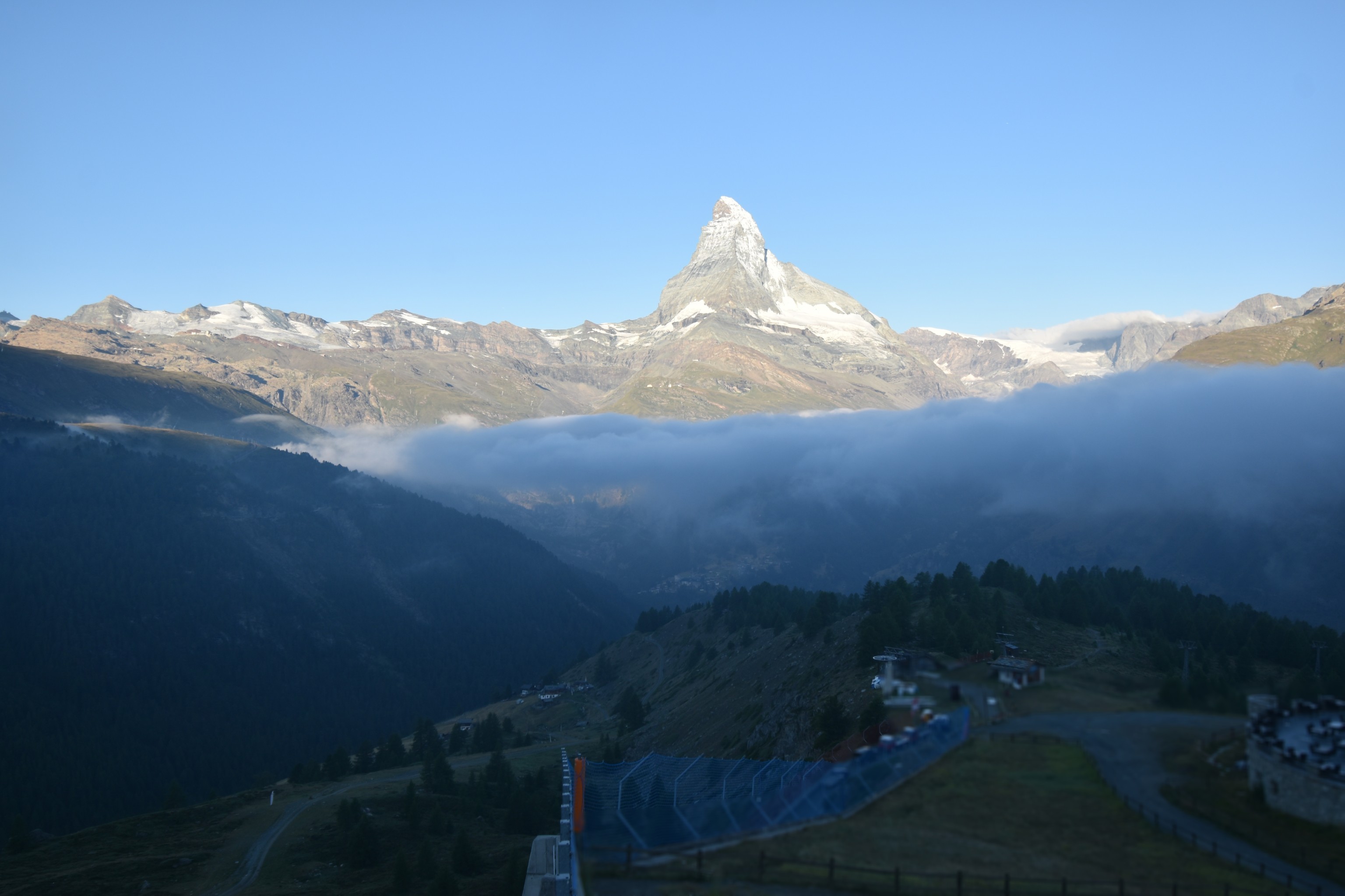 Archiv Foto Webcam Zermatt - Sunnega
