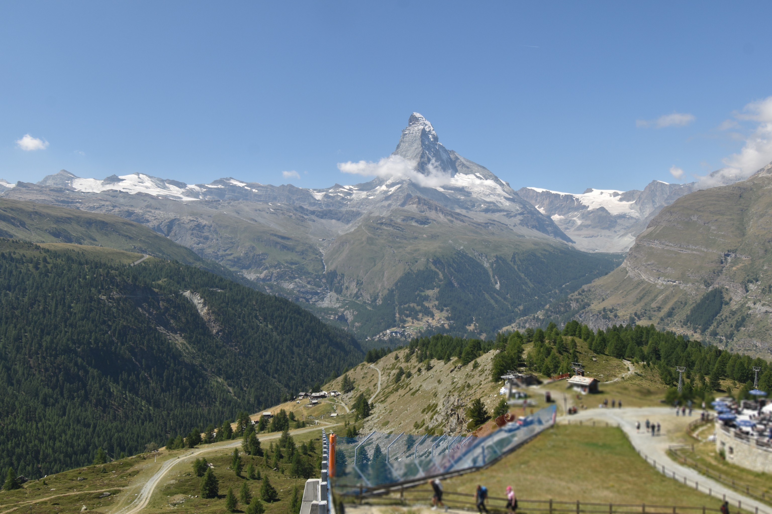 Archiv Foto Webcam Zermatt - Sunnega