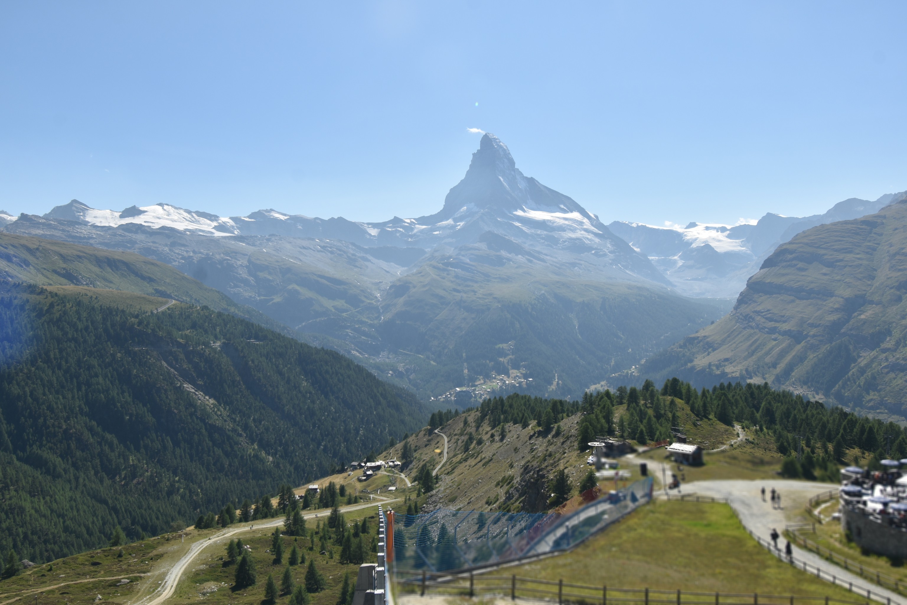 Archiv Foto Webcam Zermatt - Sunnega