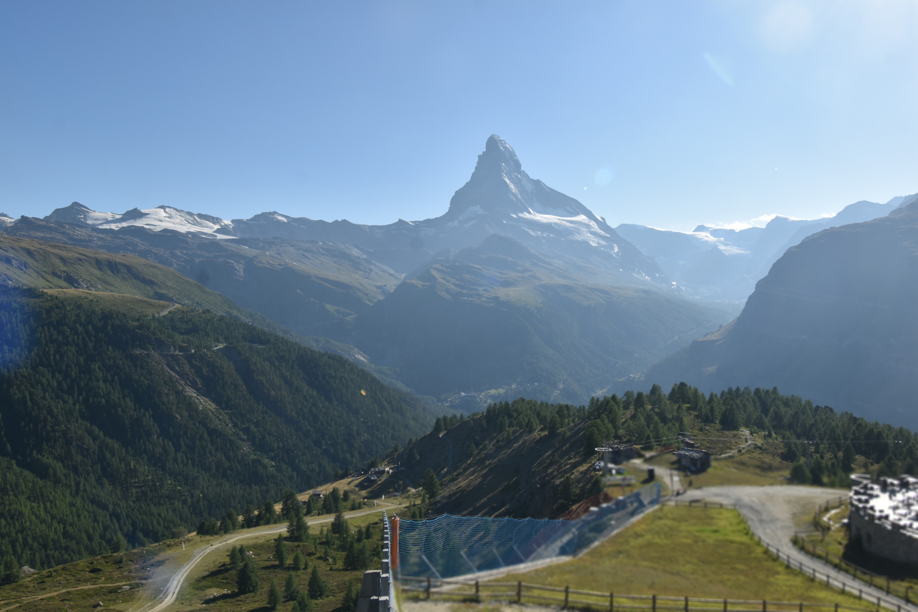 Archiv Foto Webcam Zermatt - Sunnega
