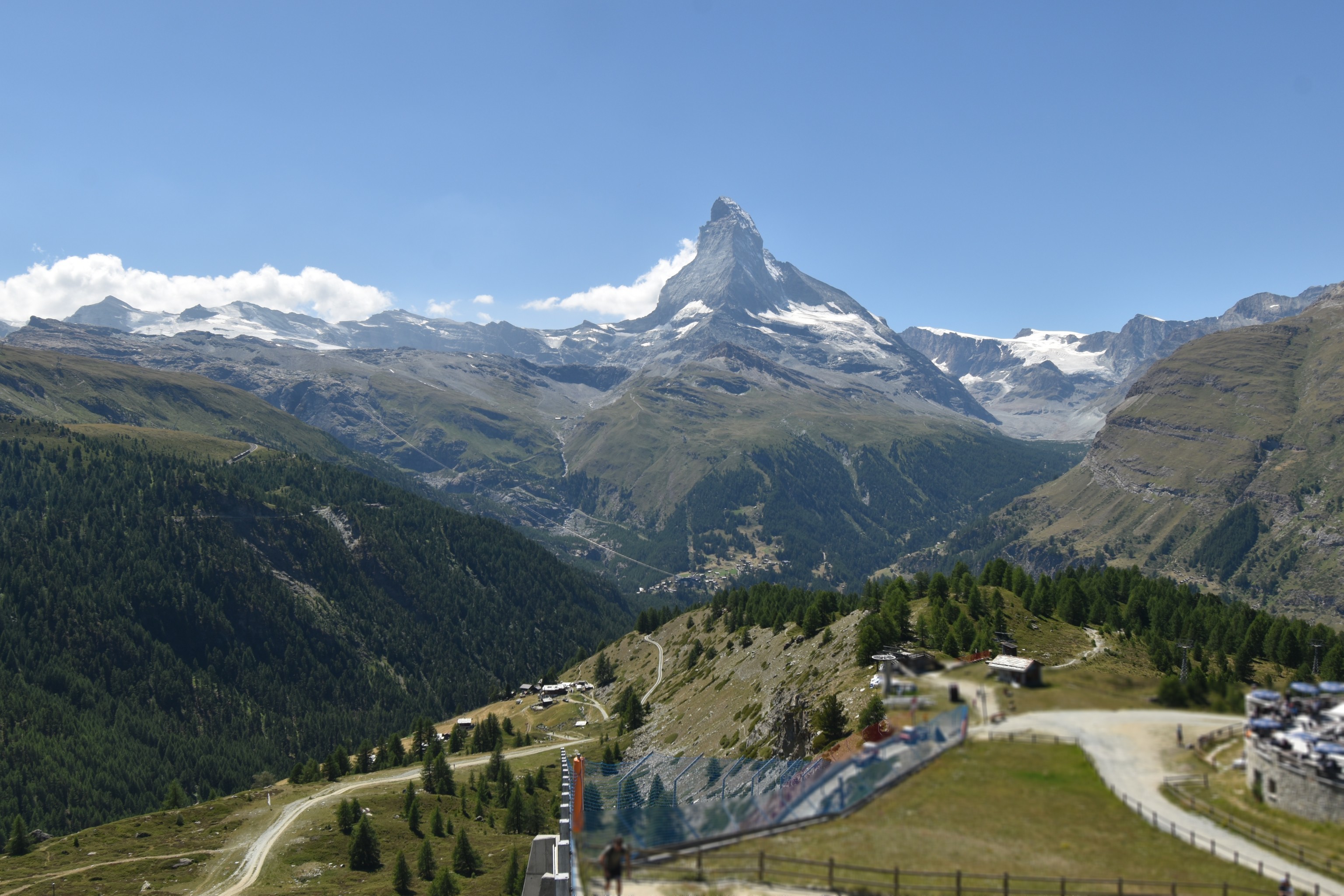 Archiv Foto Webcam Zermatt - Sunnega
