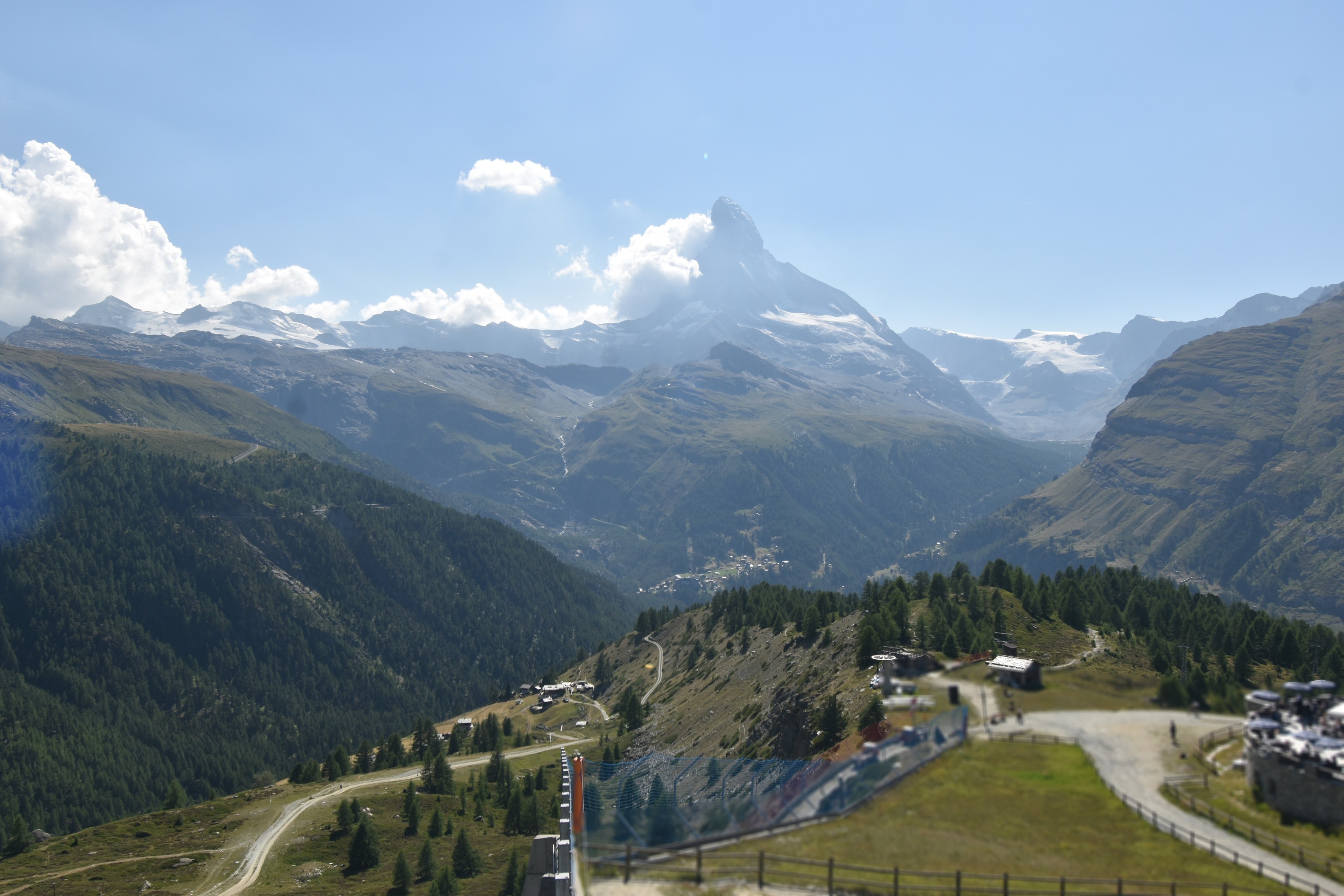 Archiv Foto Webcam Zermatt - Sunnega