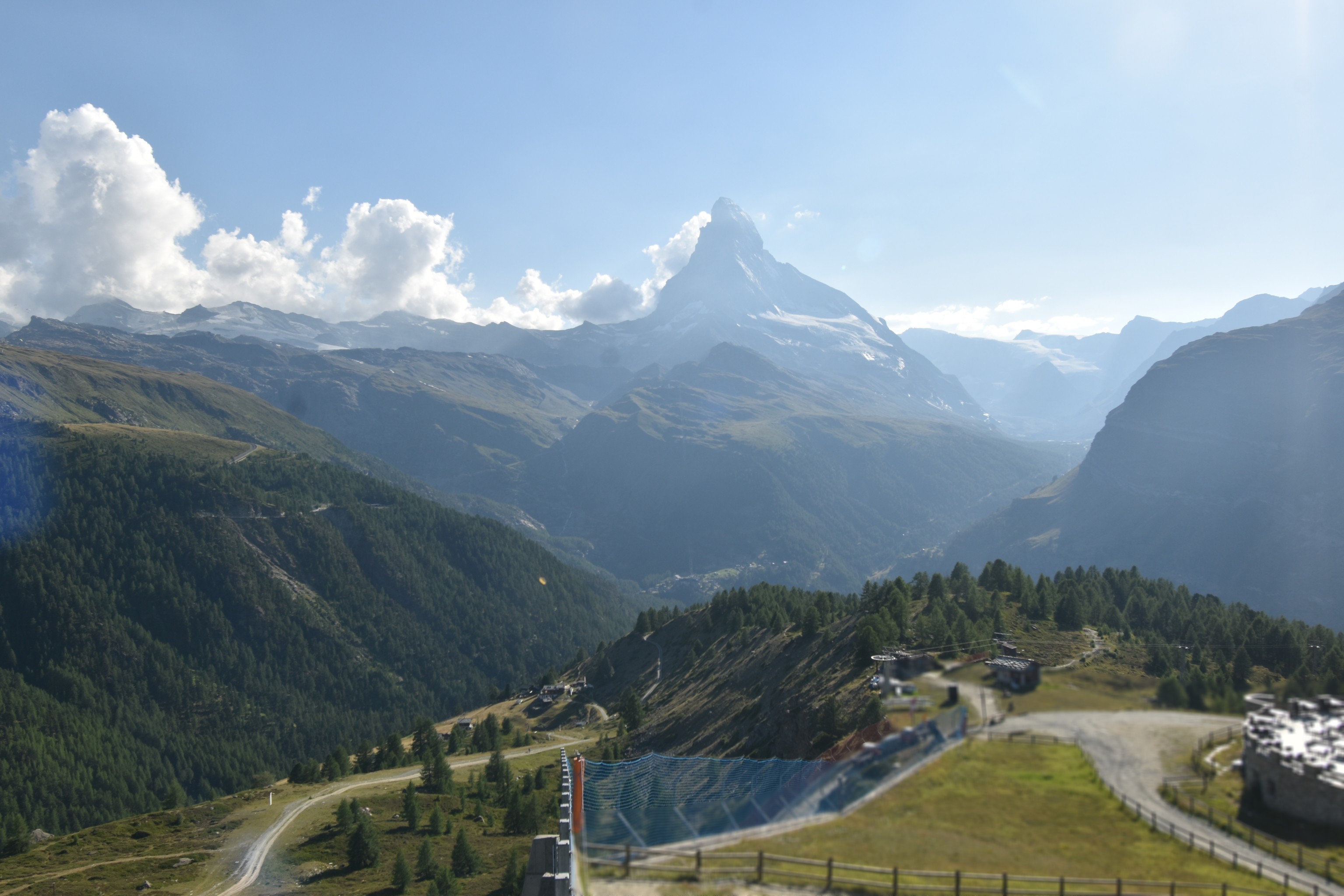 Archiv Foto Webcam Zermatt - Sunnega