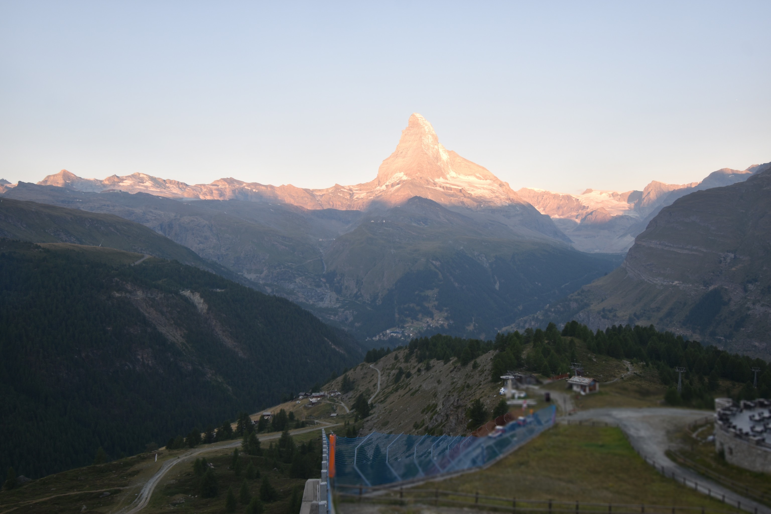 Archiv Foto Webcam Zermatt - Sunnega