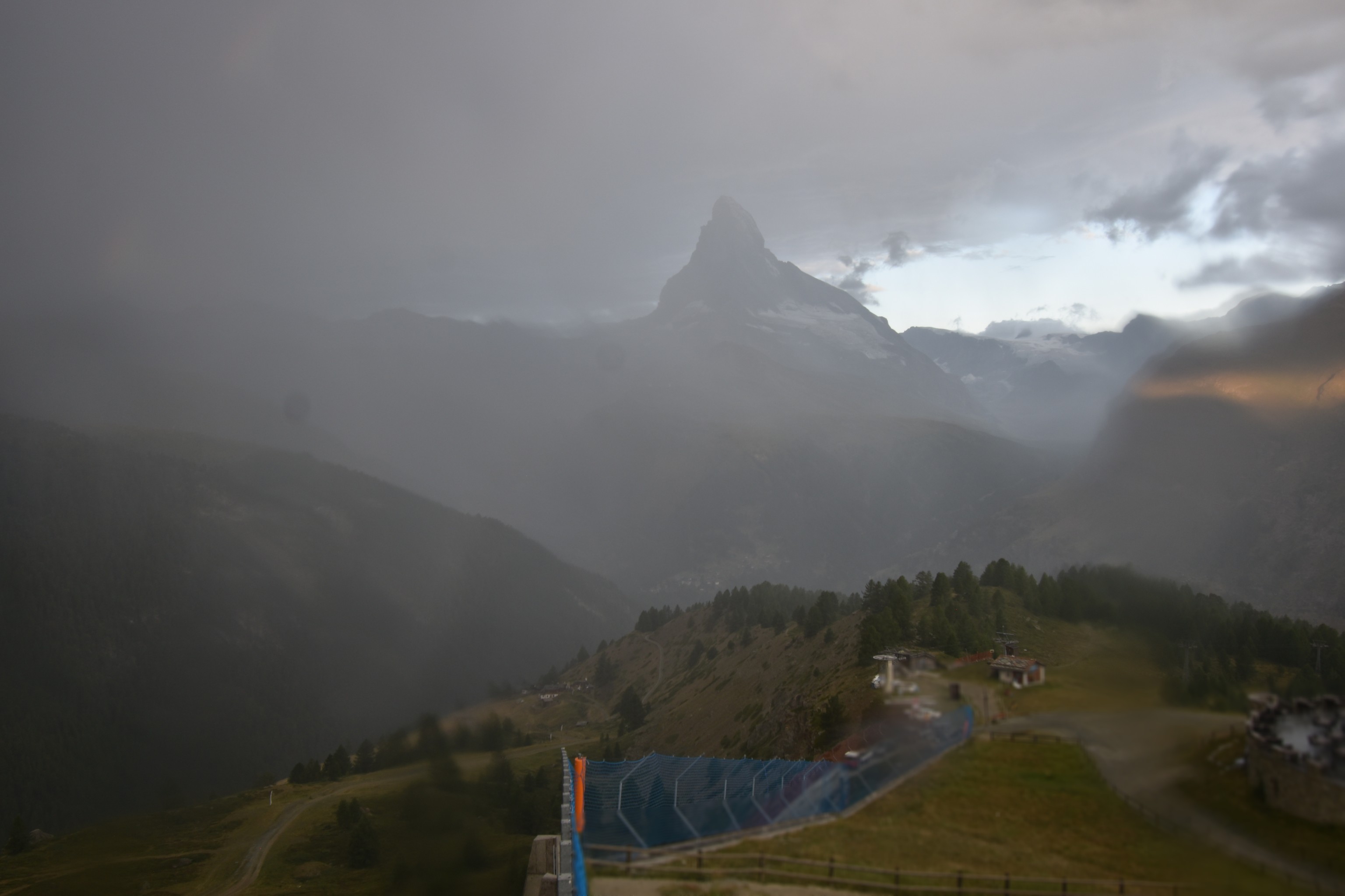 Archiv Foto Webcam Zermatt - Sunnega