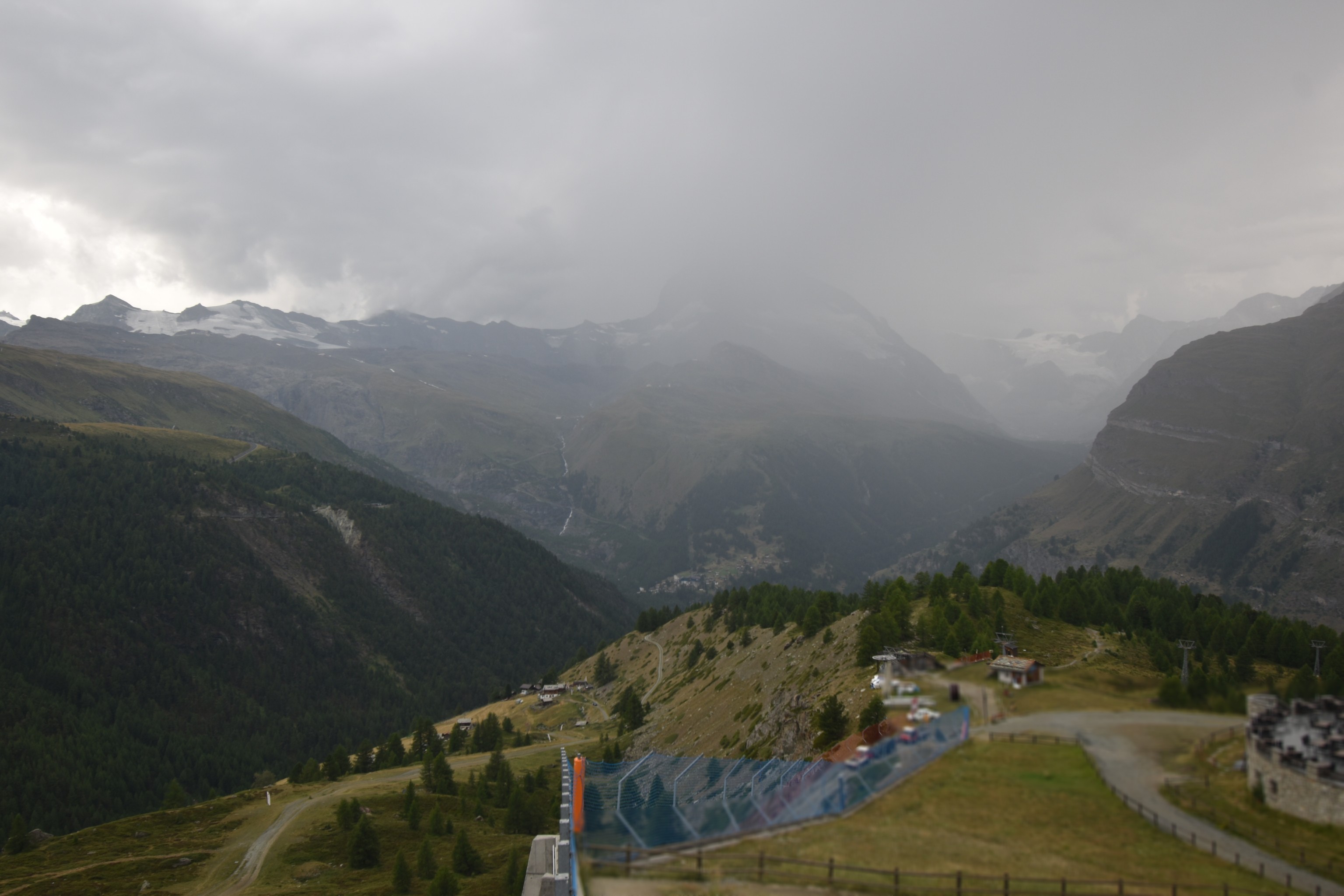 Archiv Foto Webcam Zermatt - Sunnega