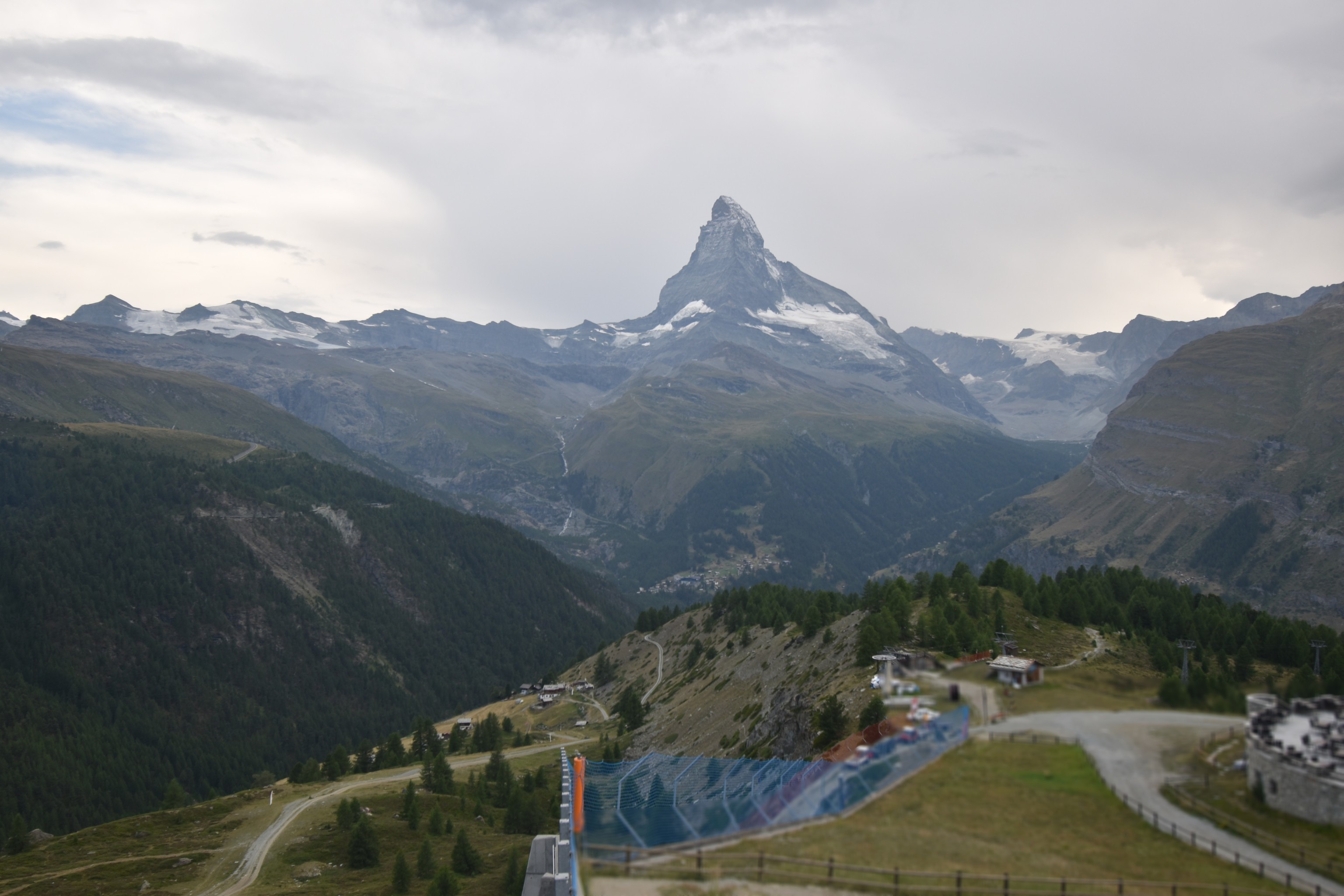 Archiv Foto Webcam Zermatt - Sunnega
