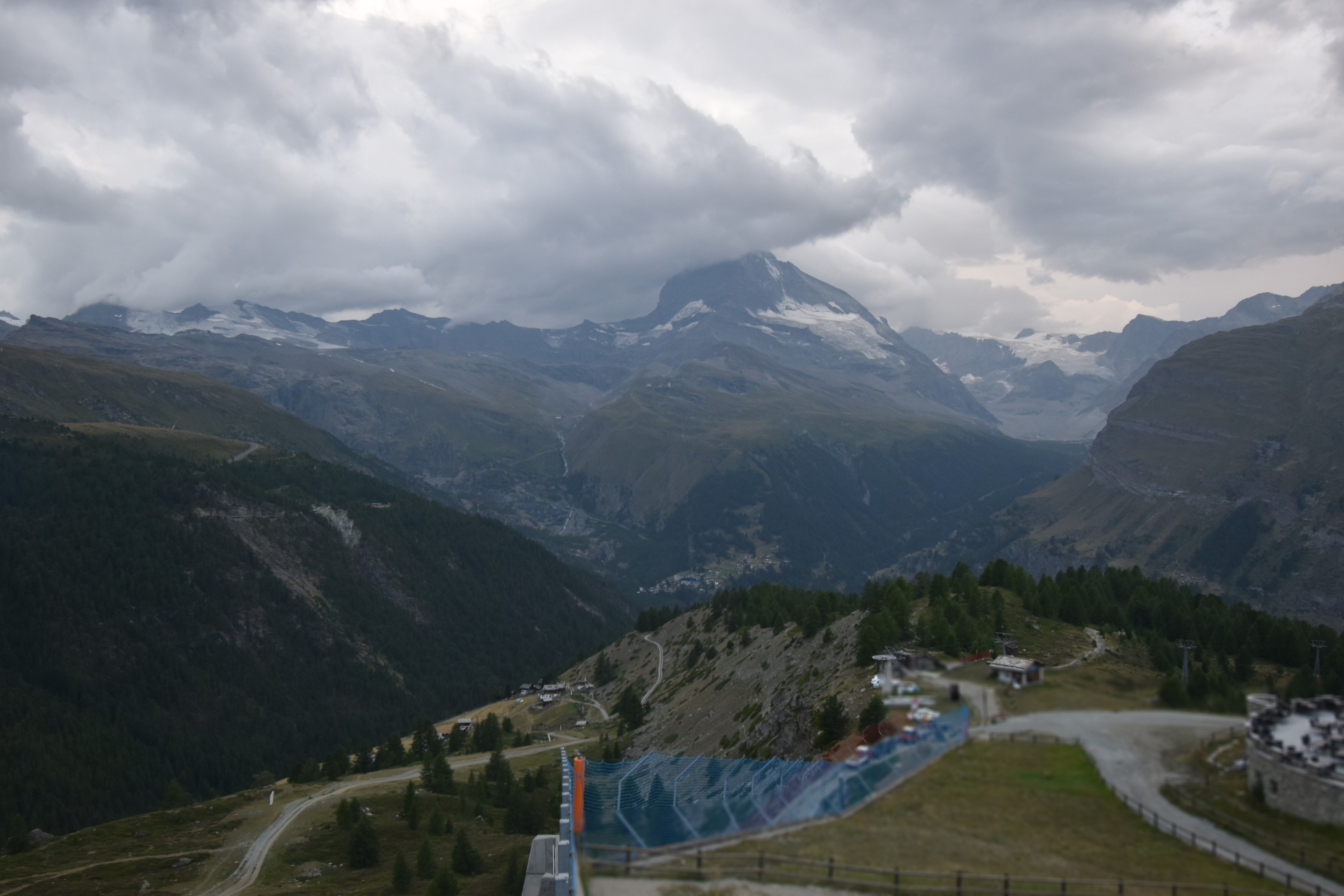 Archiv Foto Webcam Zermatt - Sunnega