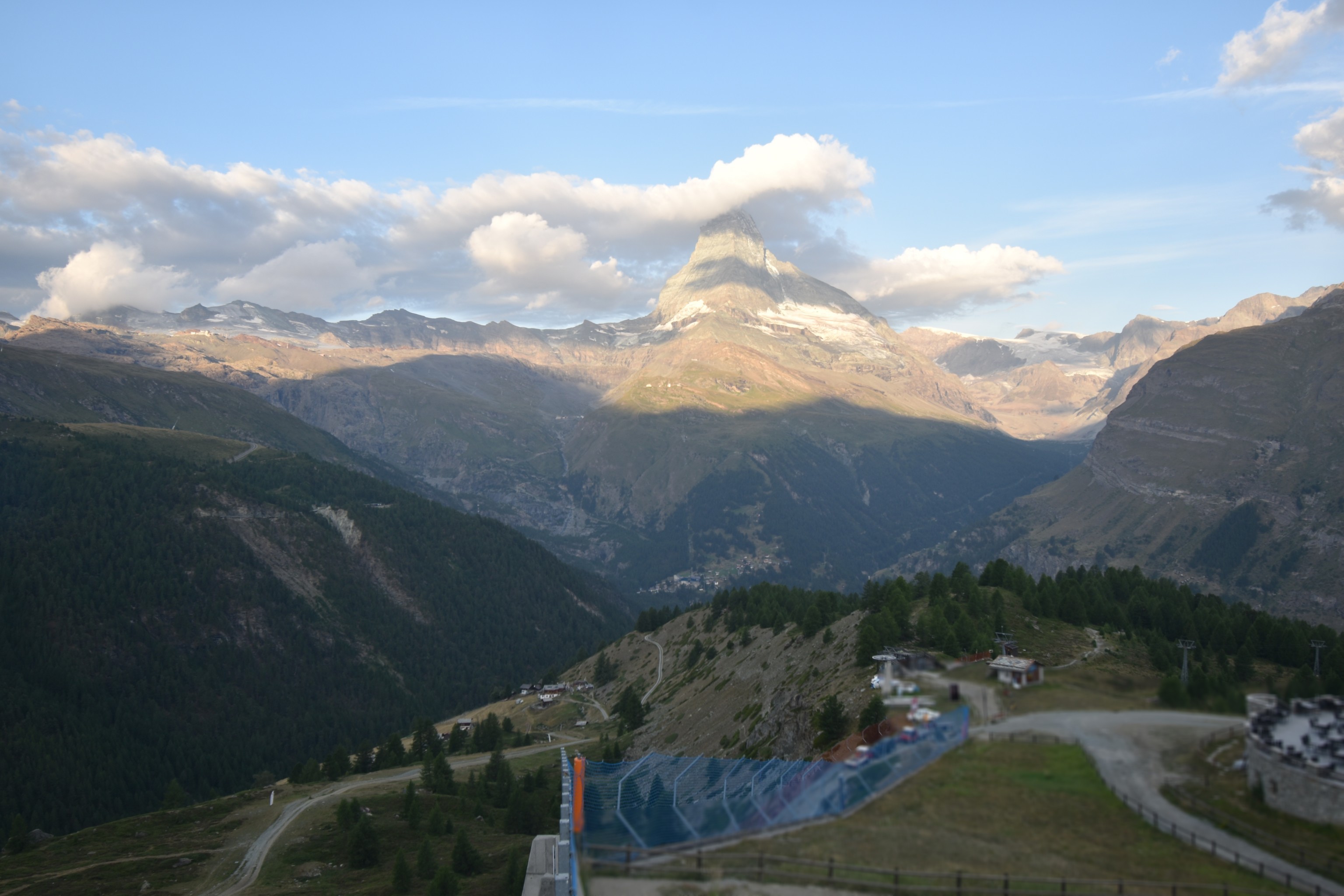 Archiv Foto Webcam Zermatt - Sunnega