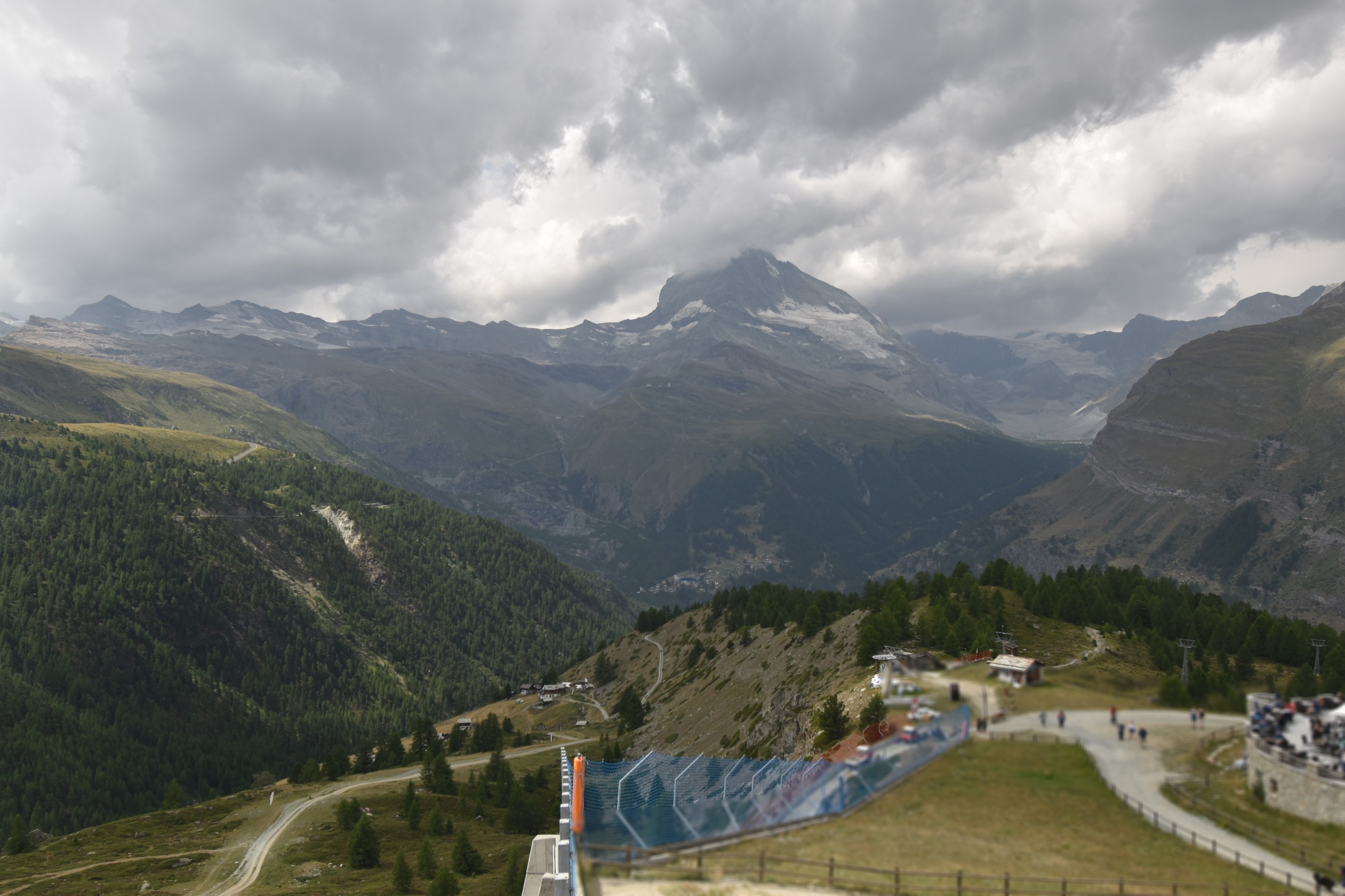 Archiv Foto Webcam Zermatt - Sunnega