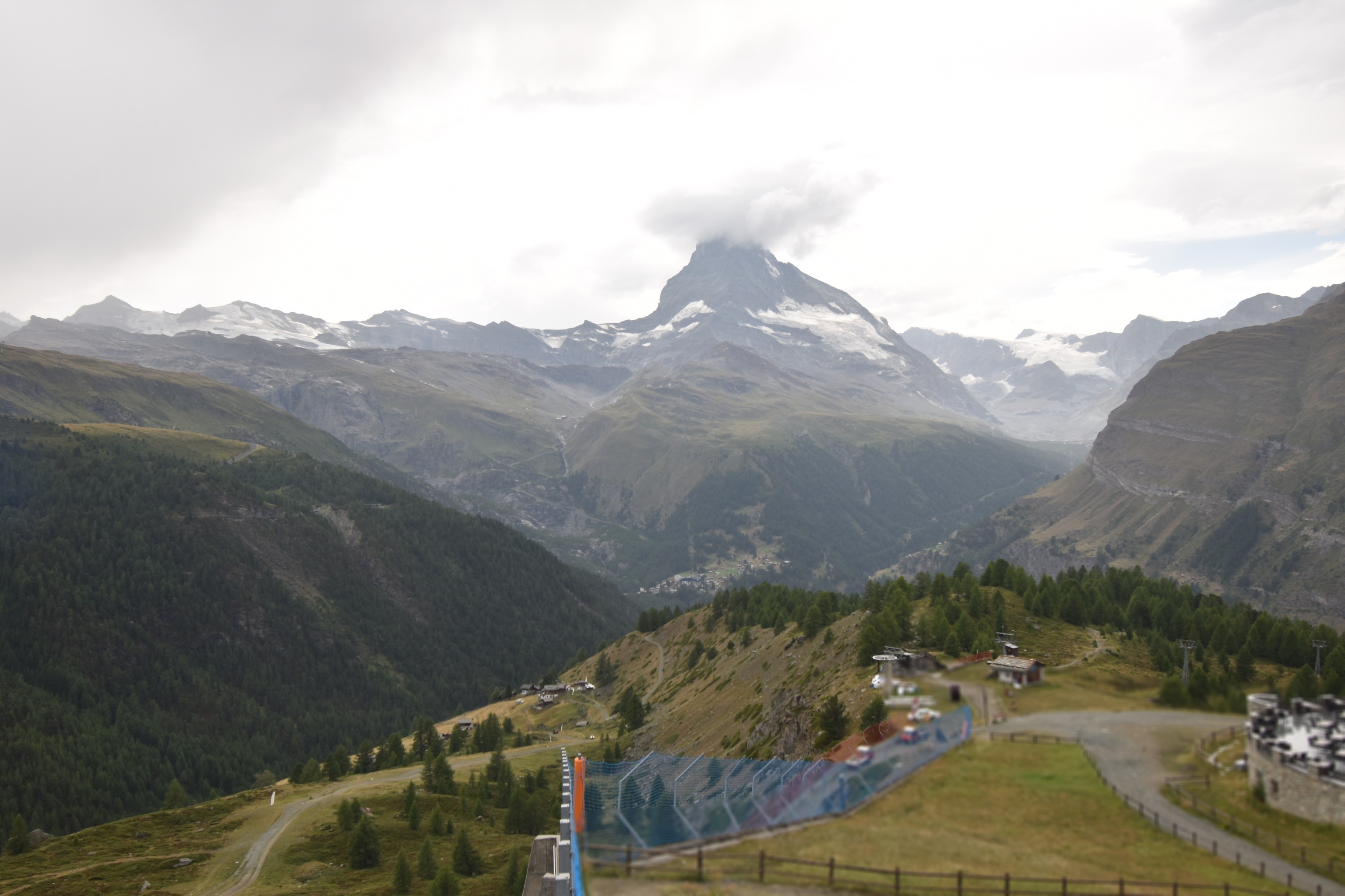 Archiv Foto Webcam Zermatt - Sunnega