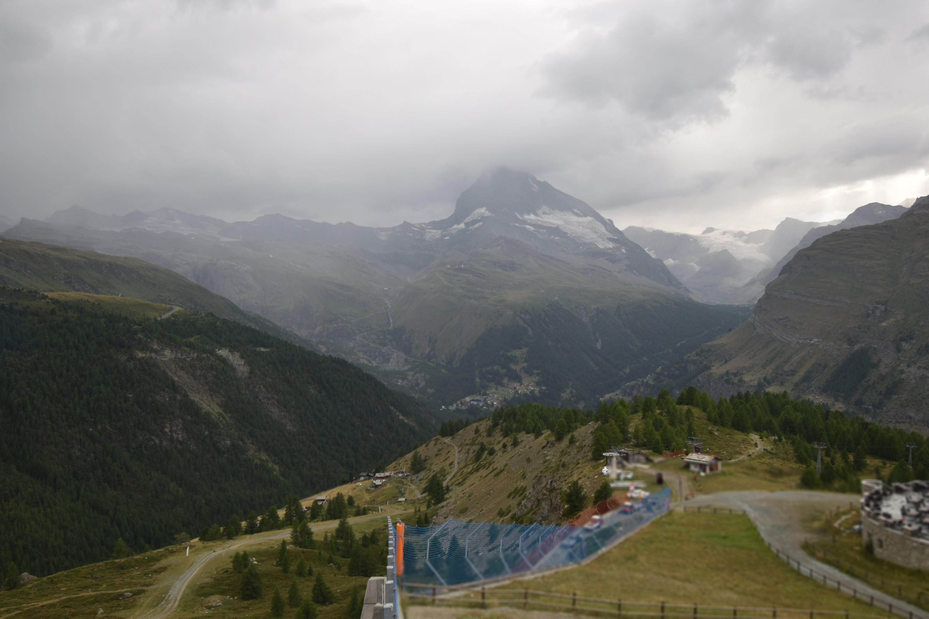 Archiv Foto Webcam Zermatt - Sunnega