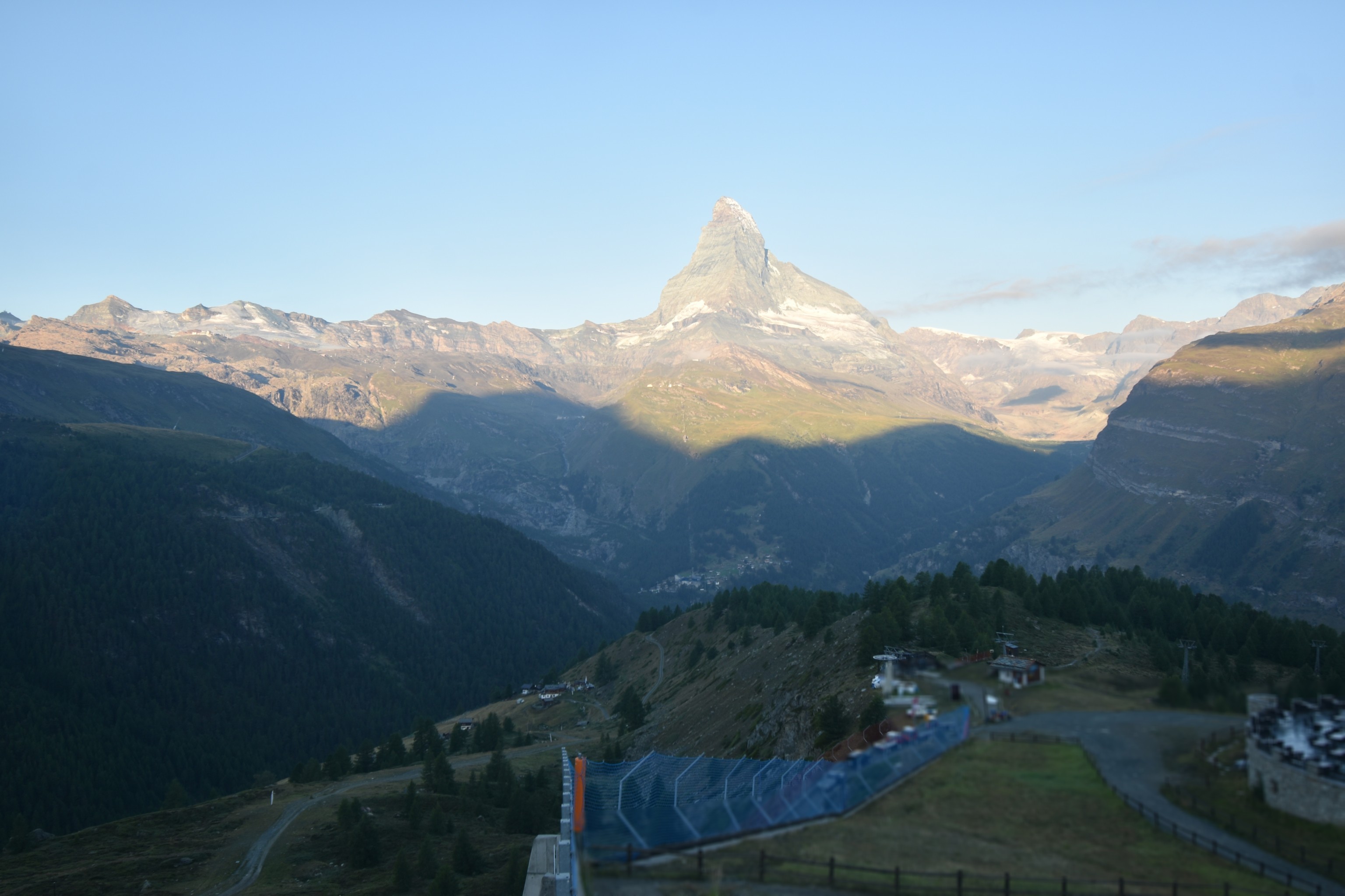 Archiv Foto Webcam Zermatt - Sunnega