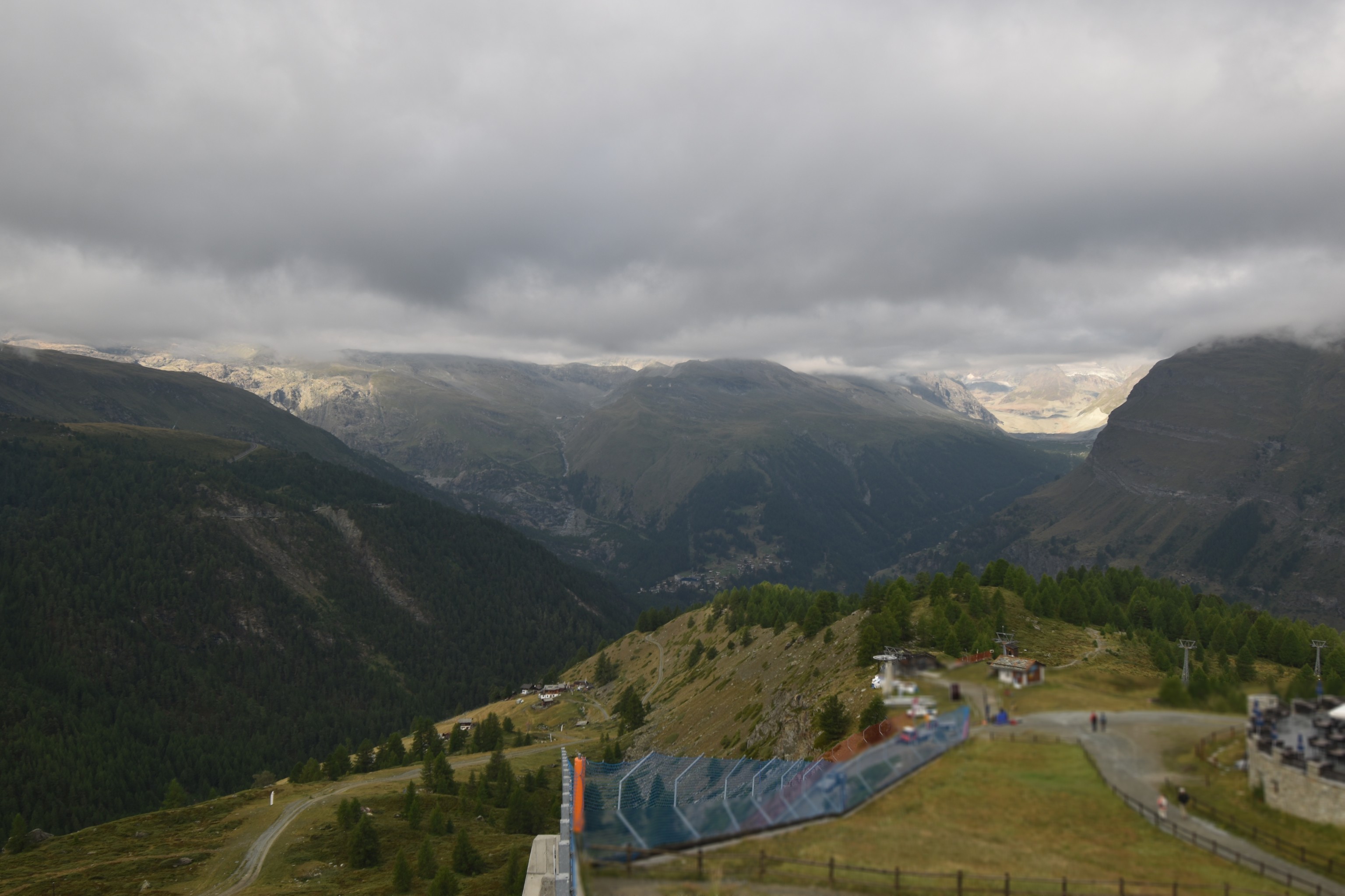 Archiv Foto Webcam Zermatt - Sunnega