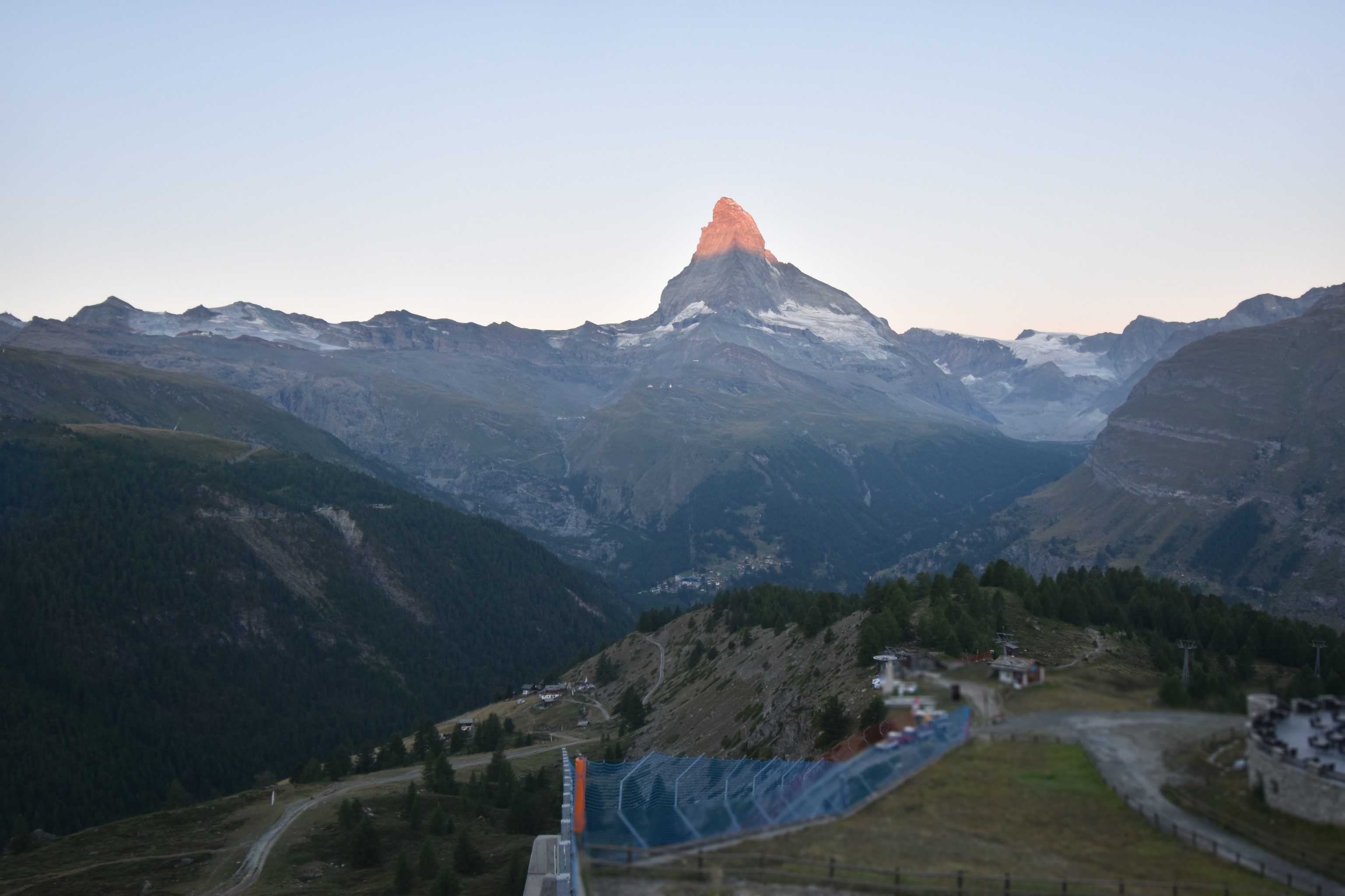 Archiv Foto Webcam Zermatt - Sunnega