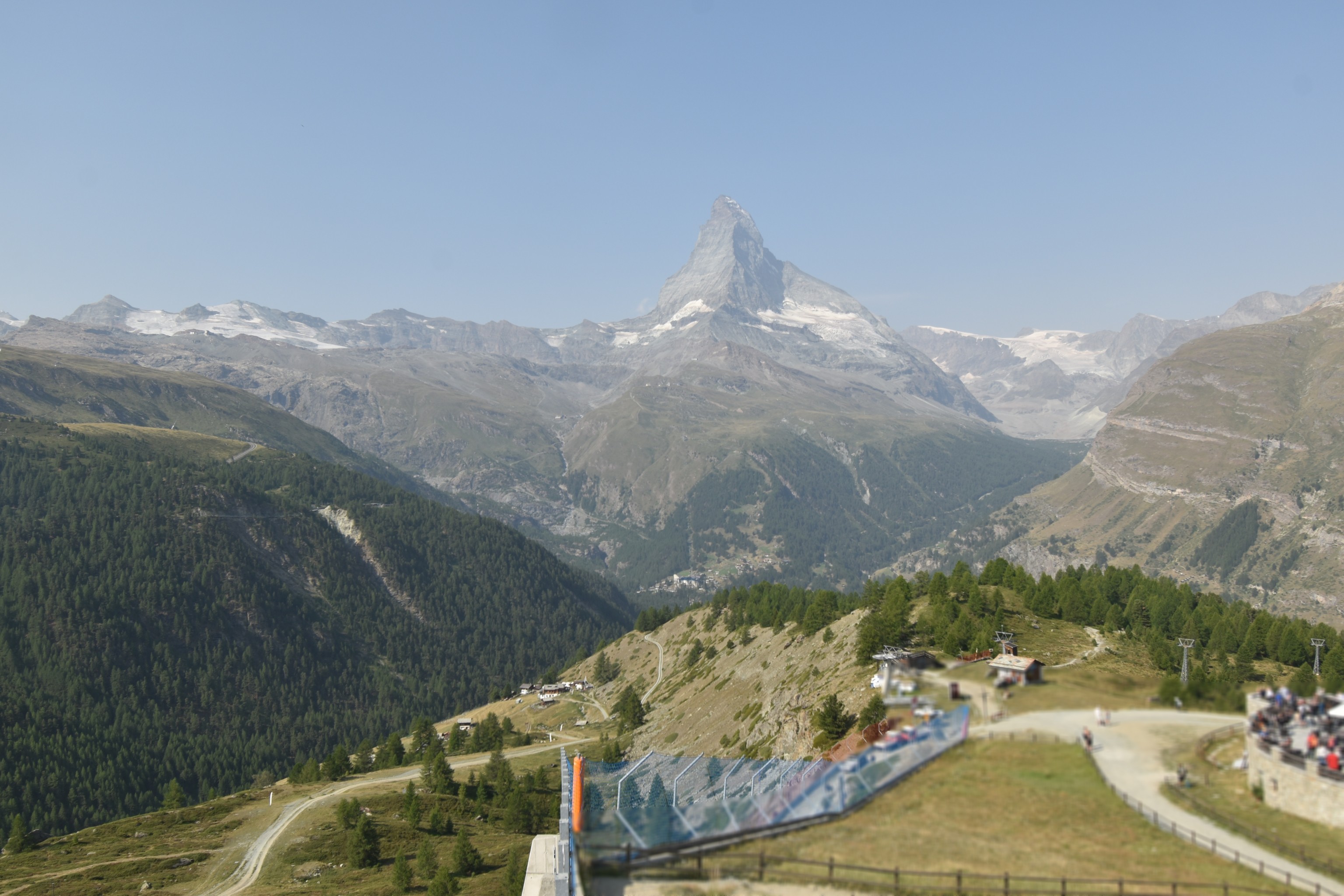 Archiv Foto Webcam Zermatt - Sunnega