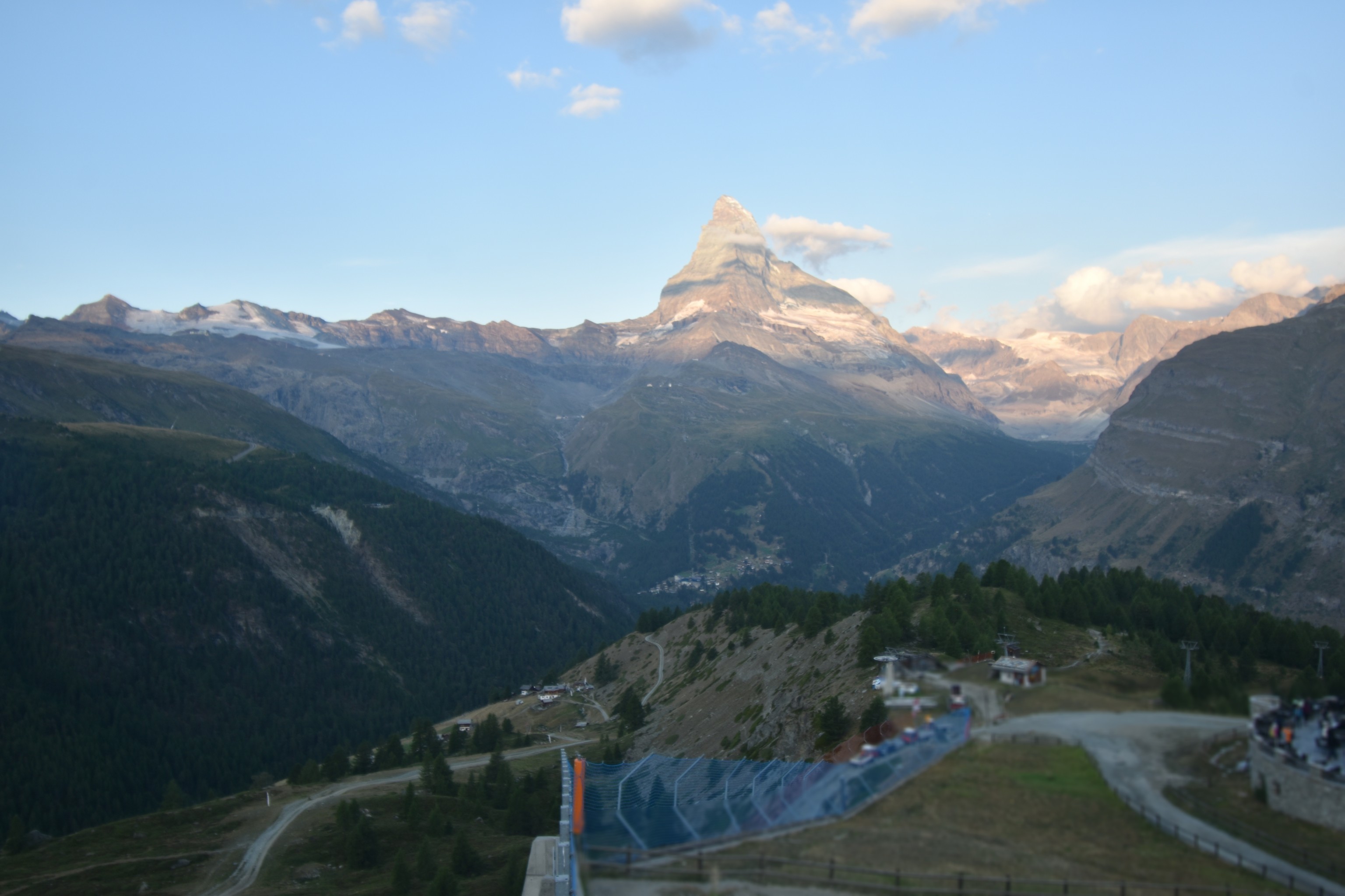 Archiv Foto Webcam Zermatt - Sunnega