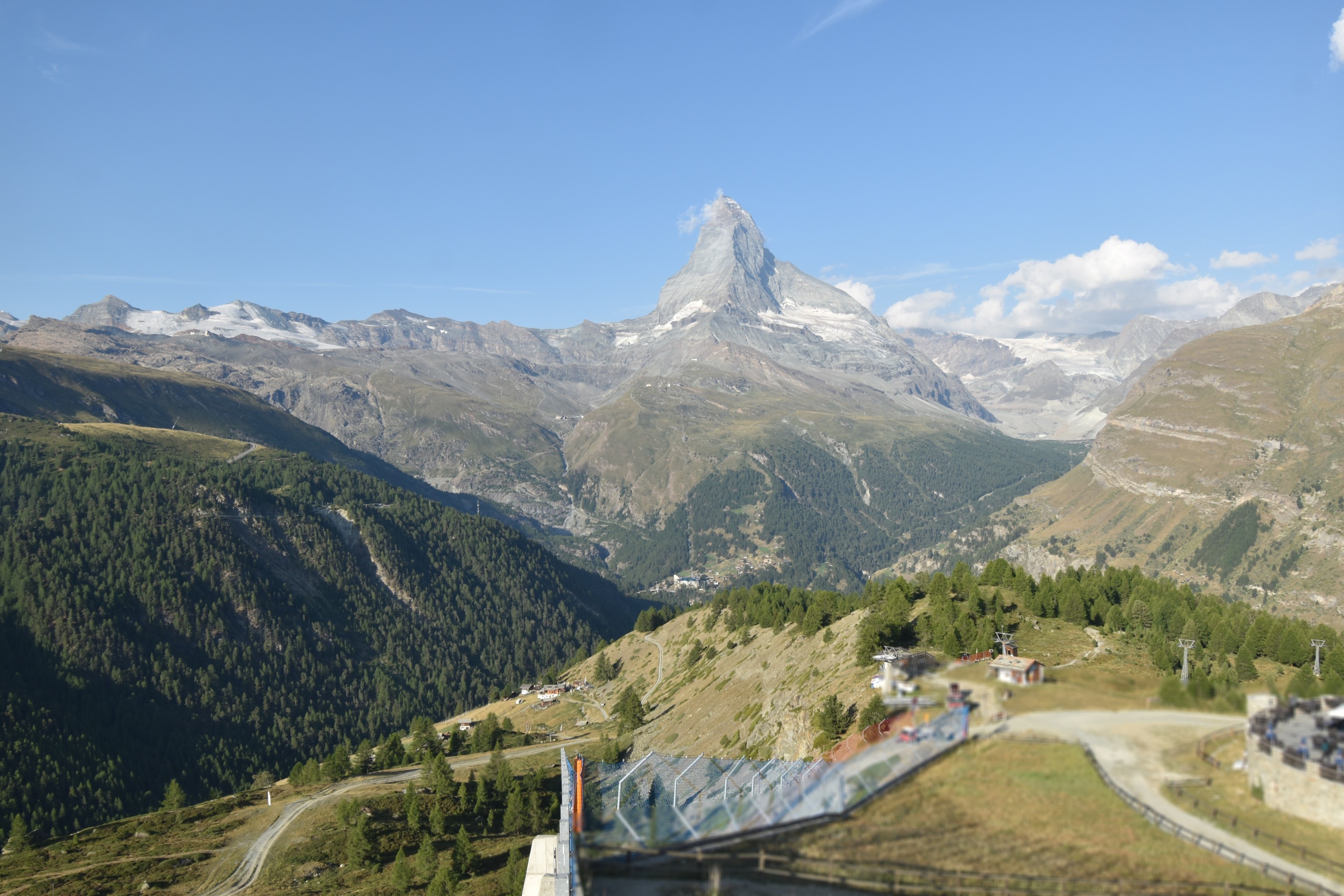 Archiv Foto Webcam Zermatt - Sunnega