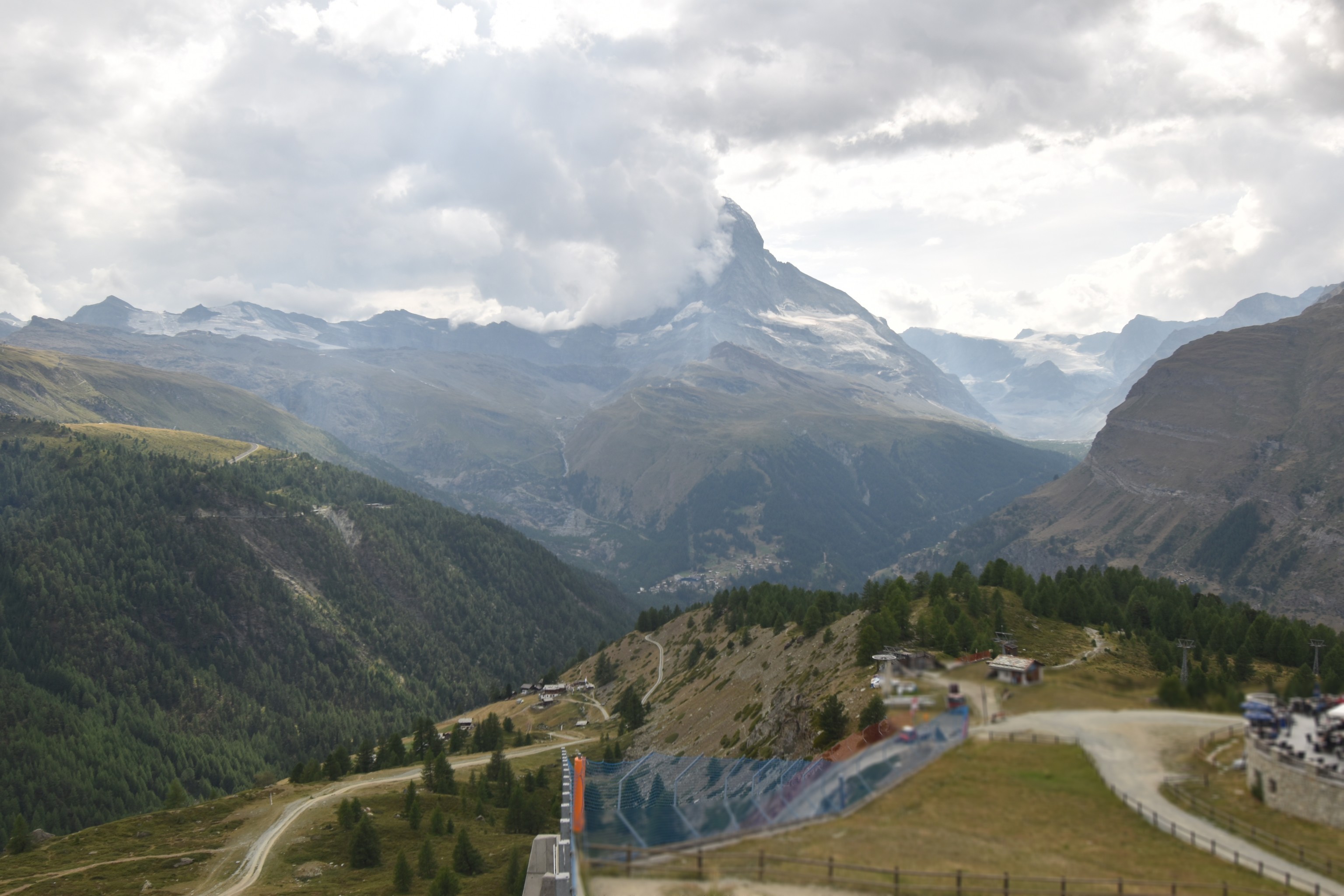 Archiv Foto Webcam Zermatt - Sunnega