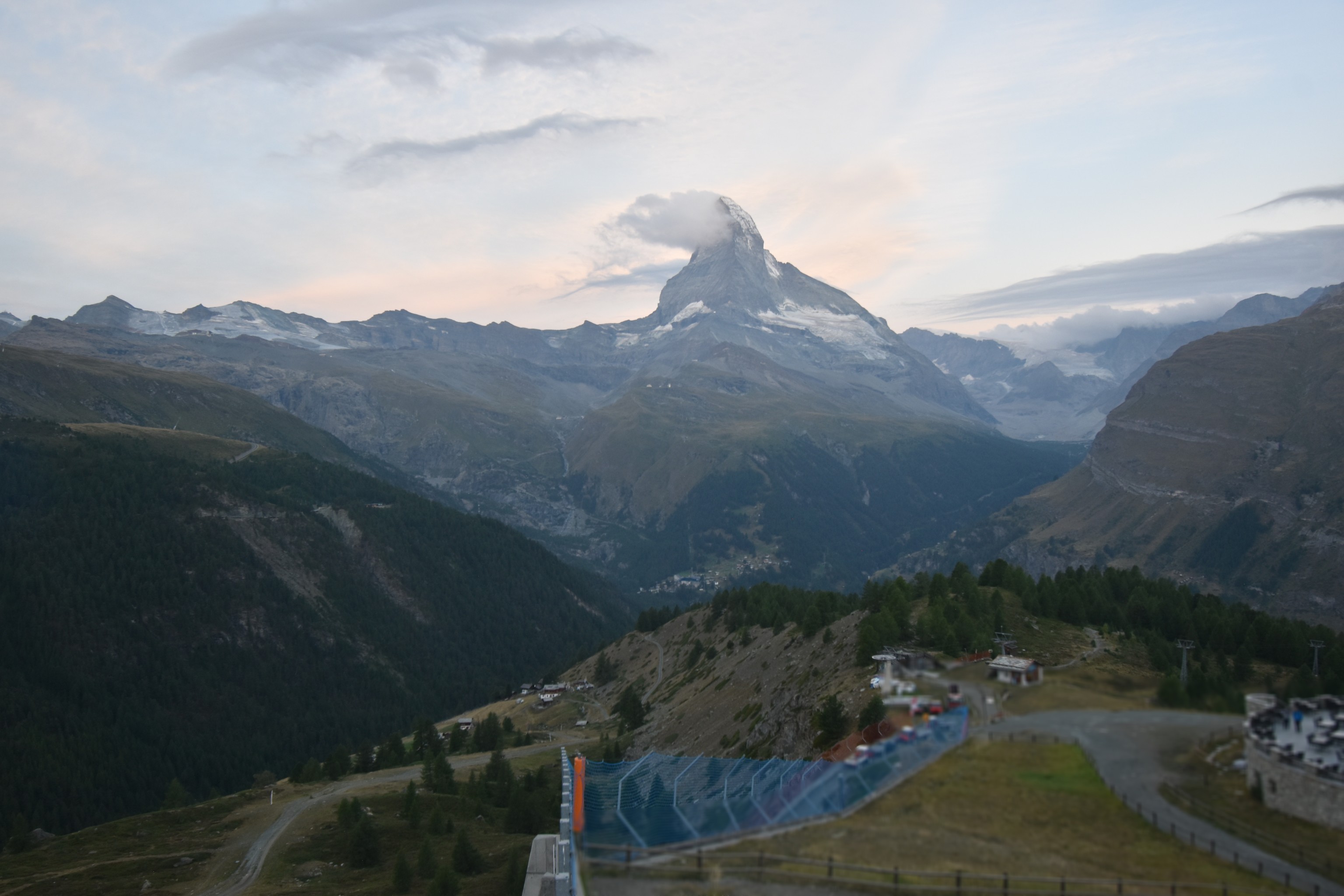 Archiv Foto Webcam Zermatt - Sunnega