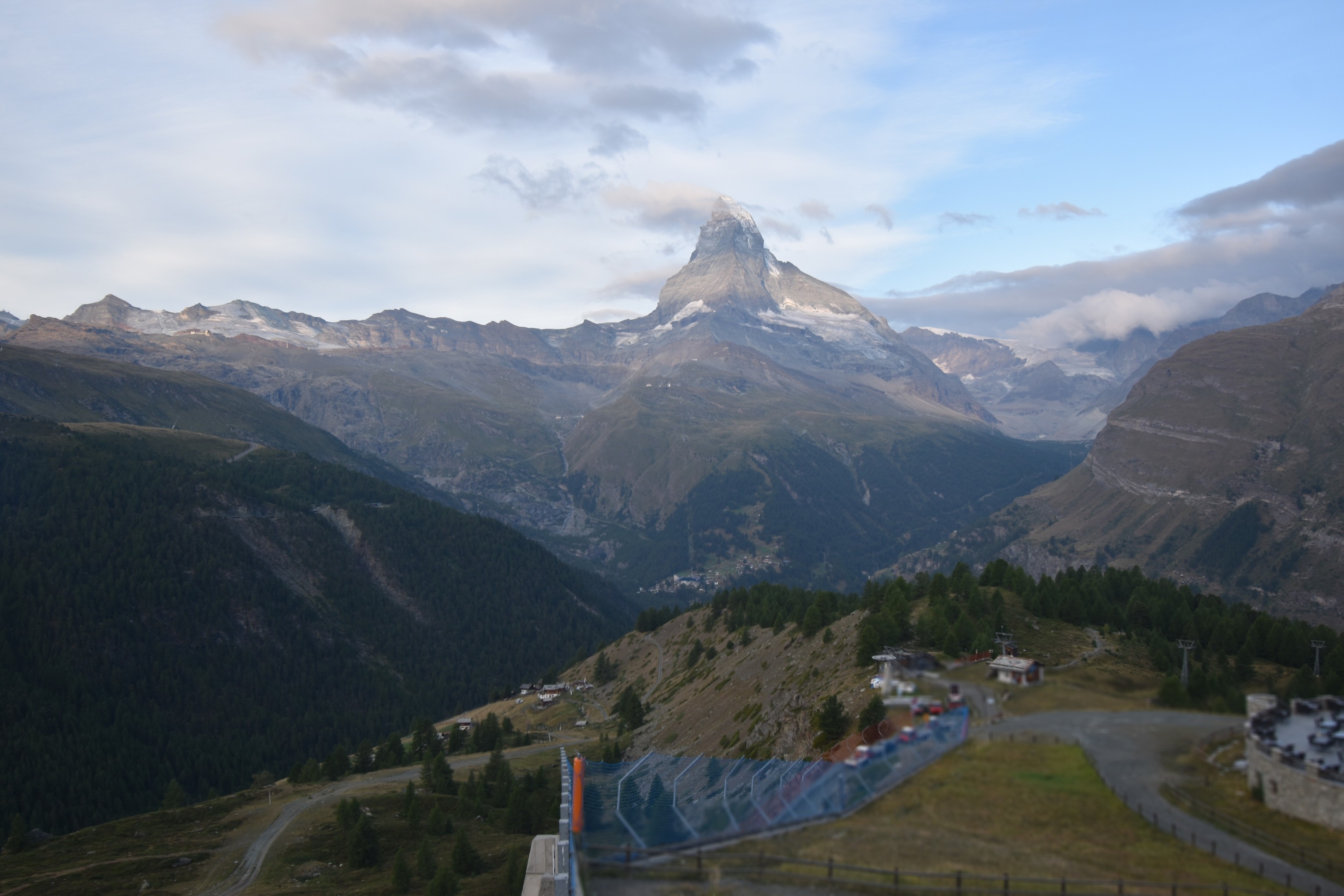 Archiv Foto Webcam Zermatt - Sunnega
