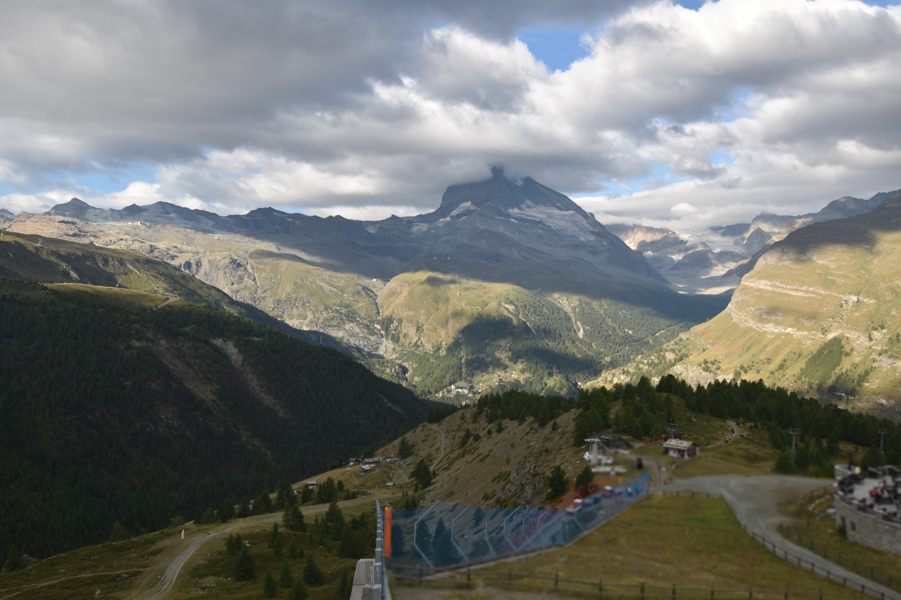 Archiv Foto Webcam Zermatt - Sunnega