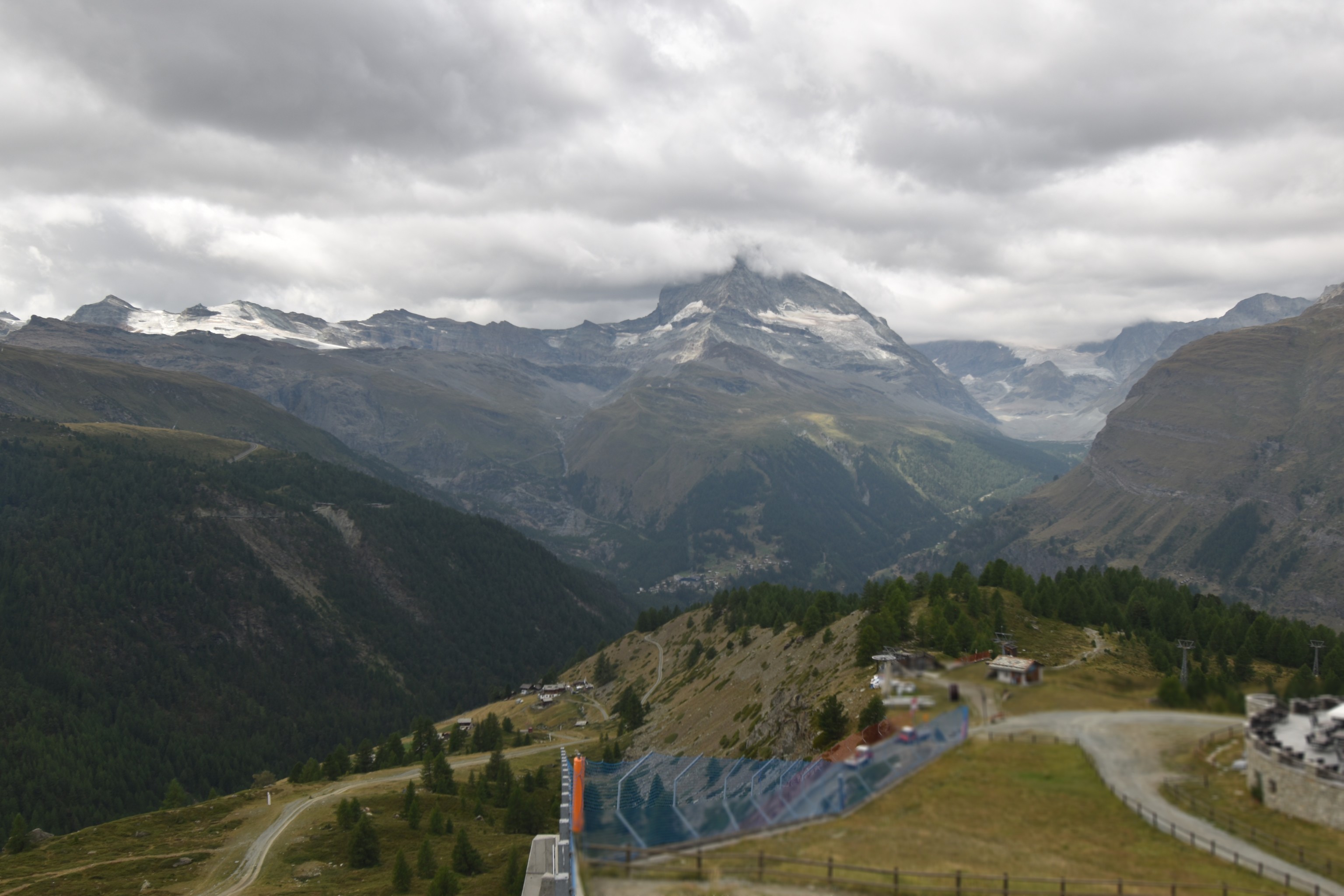 Archiv Foto Webcam Zermatt - Sunnega
