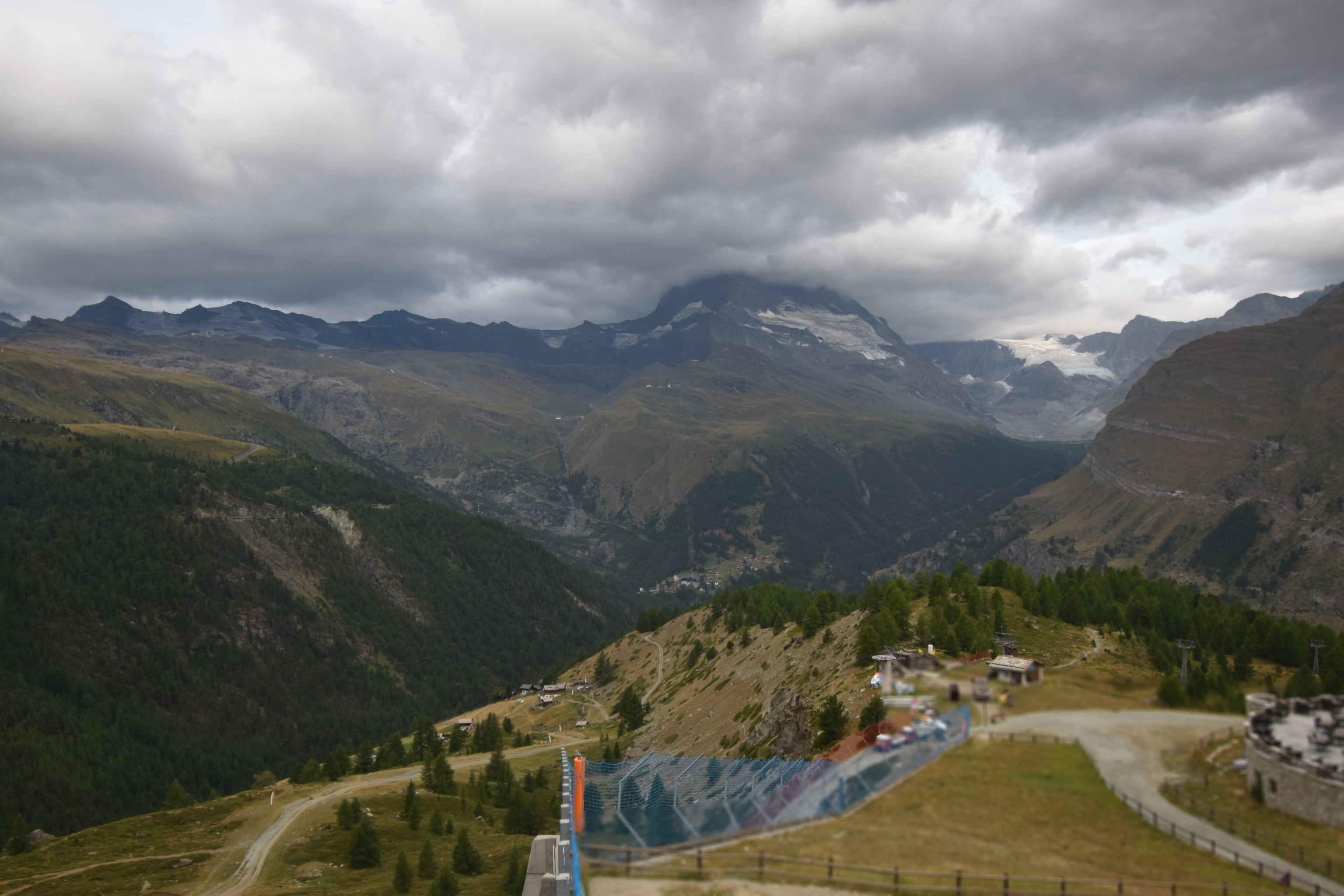 Archiv Foto Webcam Zermatt - Sunnega
