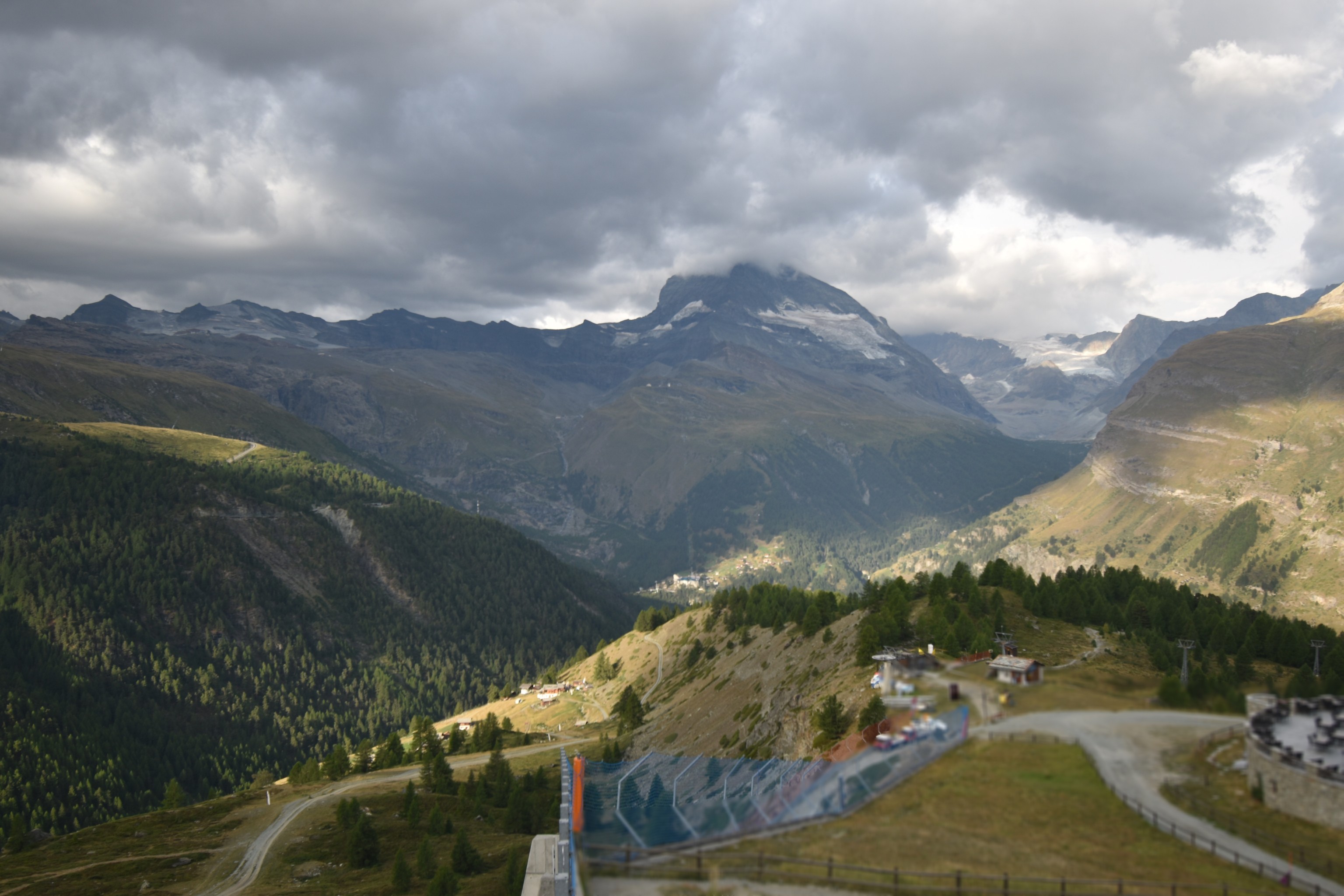 Archiv Foto Webcam Zermatt - Sunnega