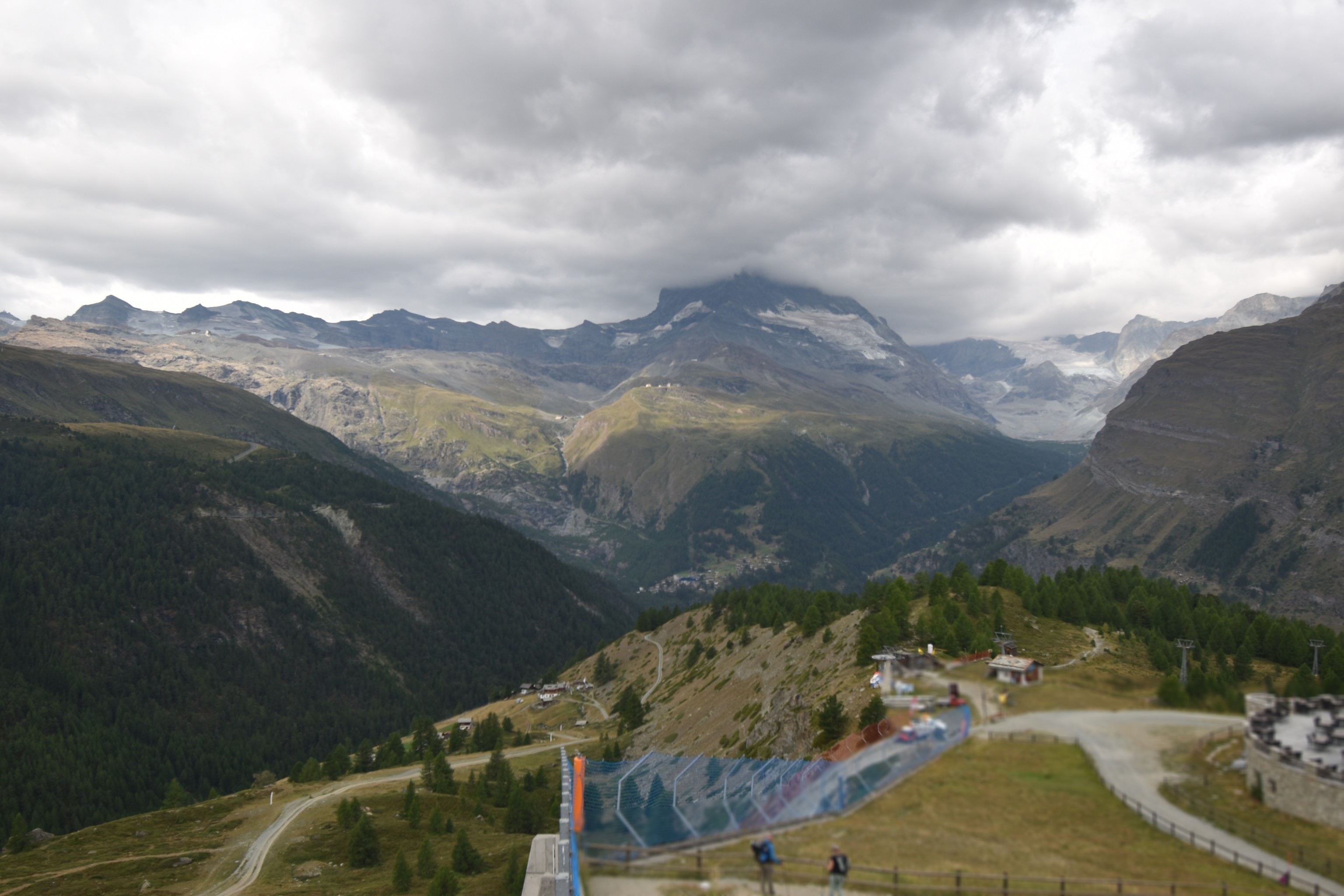 Archiv Foto Webcam Zermatt - Sunnega