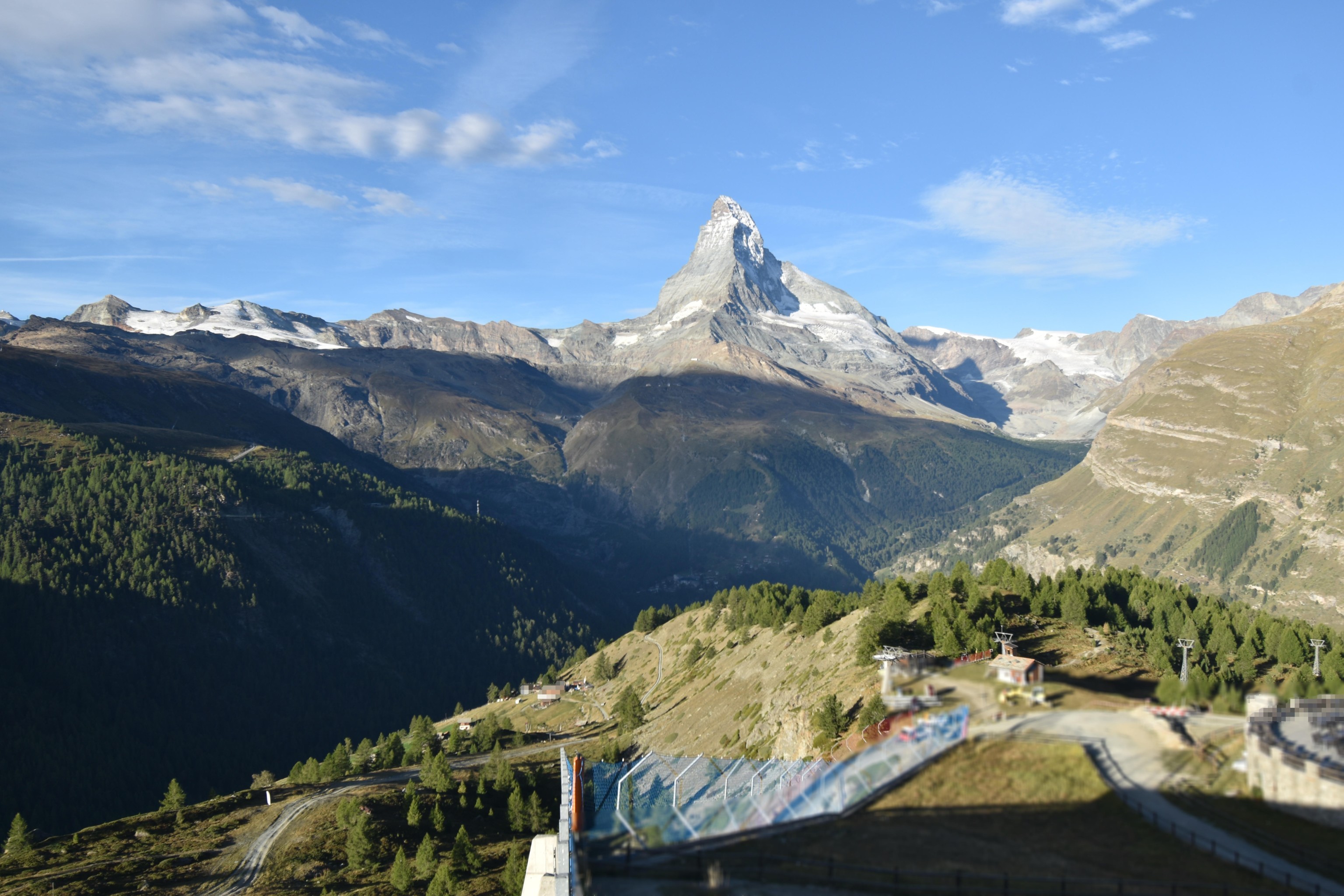 Archiv Foto Webcam Zermatt - Sunnega