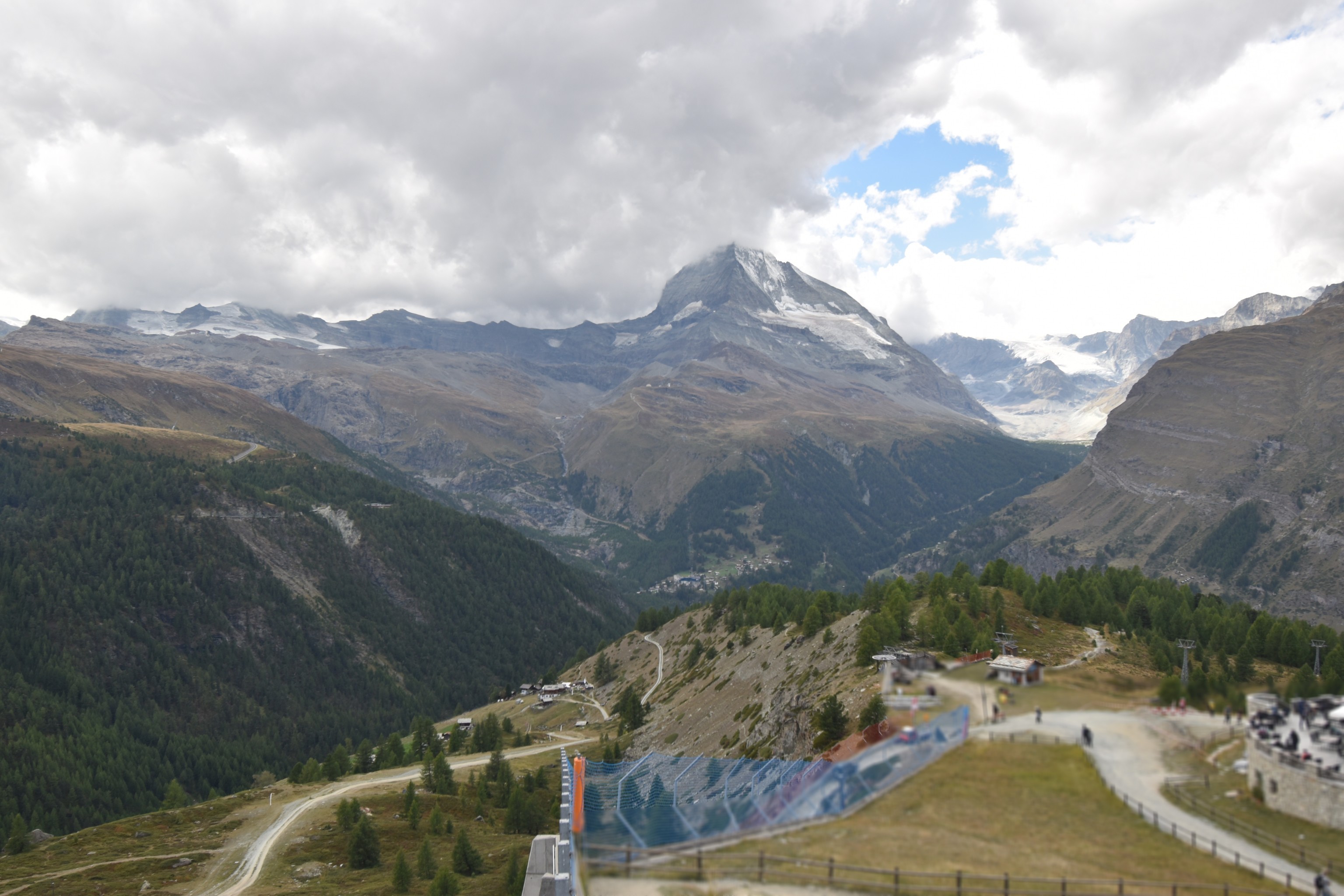 Archiv Foto Webcam Zermatt - Sunnega
