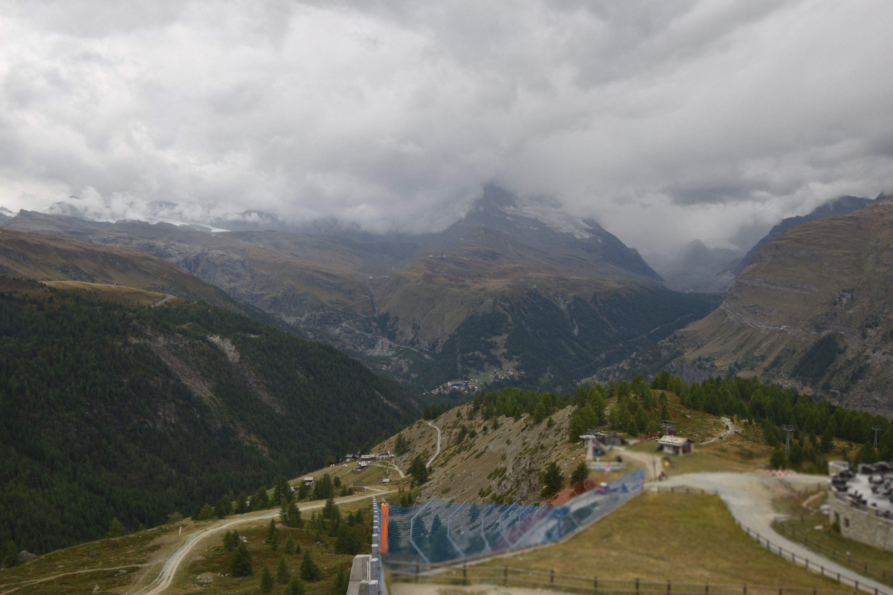Archiv Foto Webcam Zermatt - Sunnega