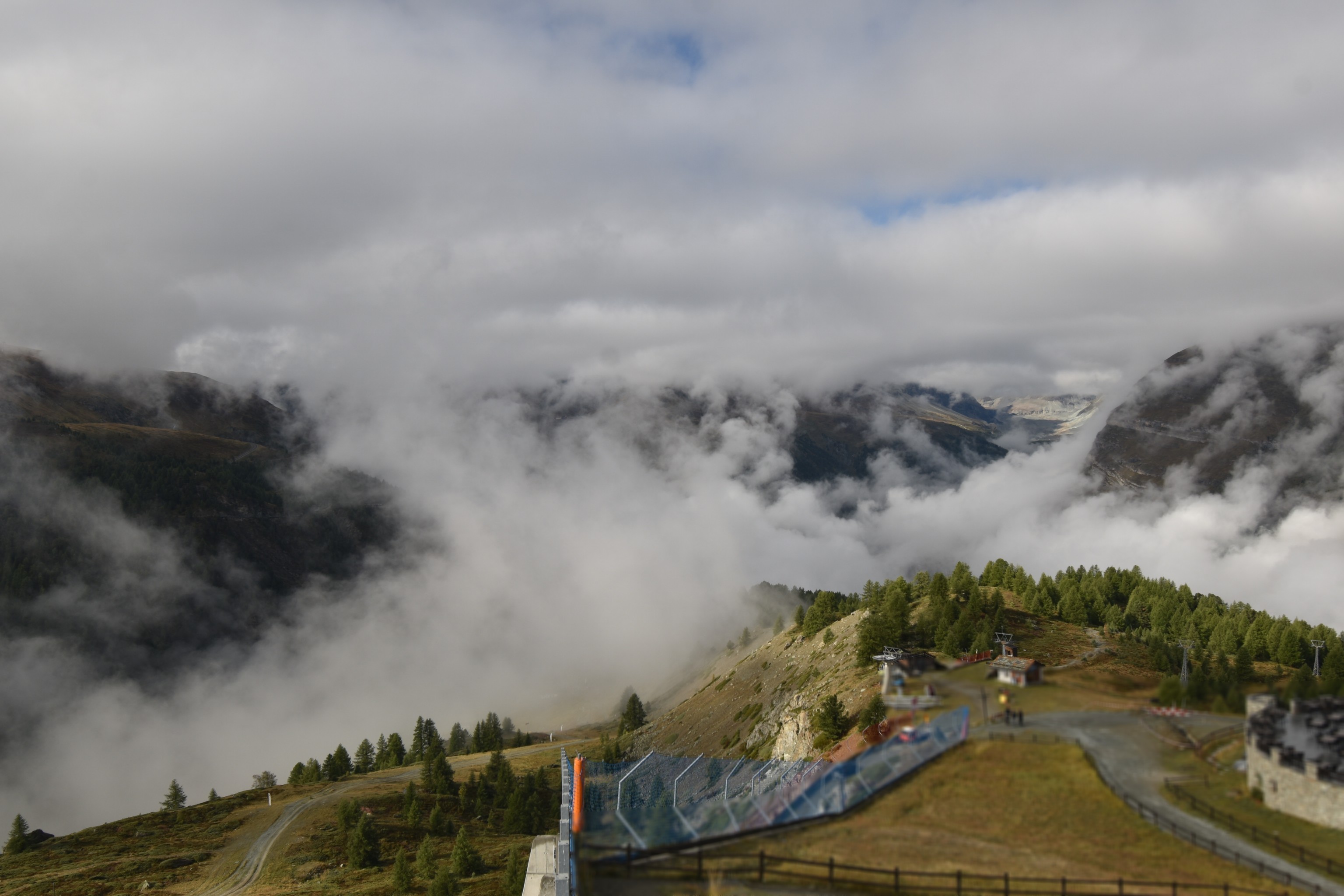 Archiv Foto Webcam Zermatt - Sunnega