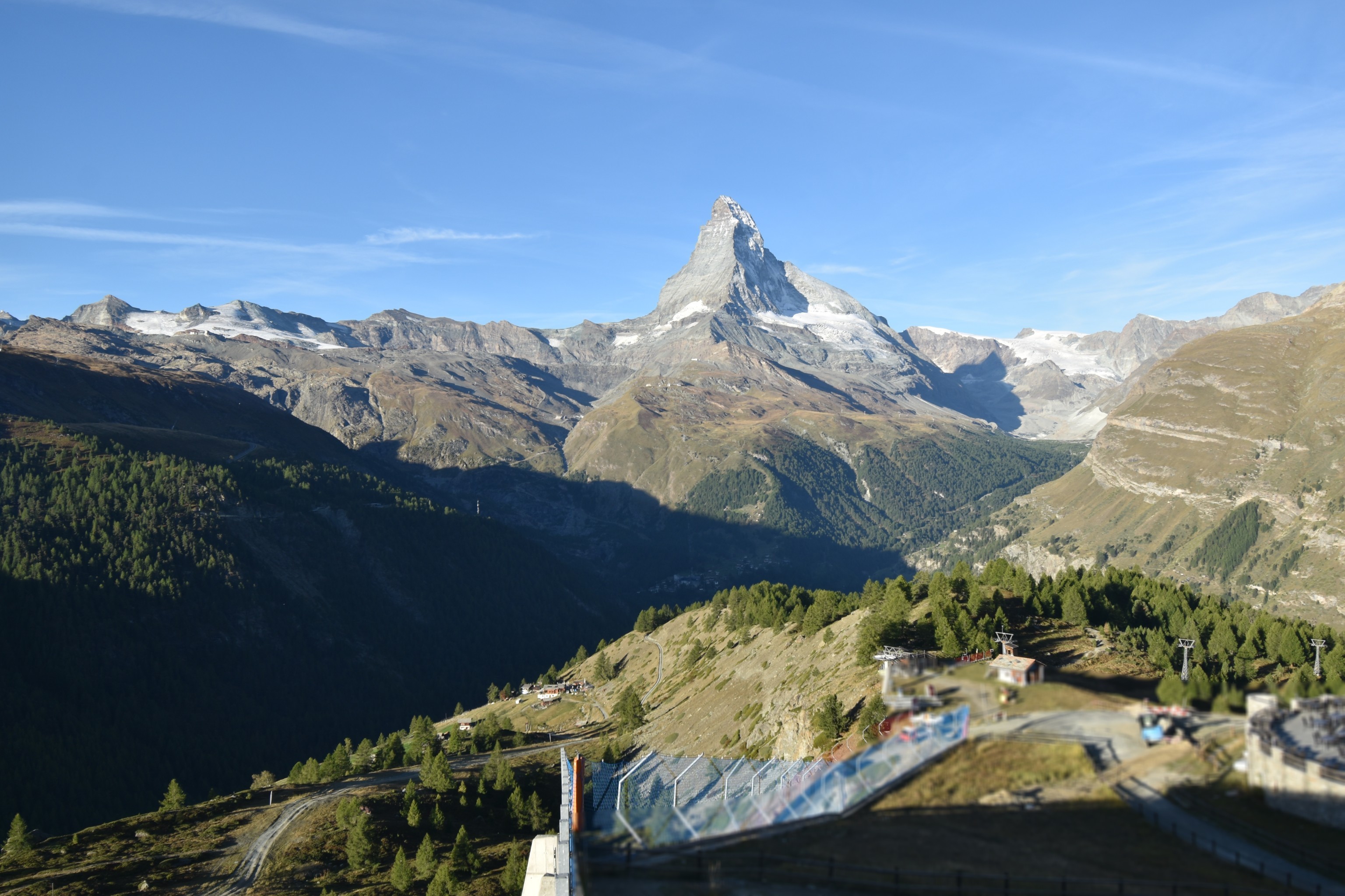 Archiv Foto Webcam Zermatt - Sunnega