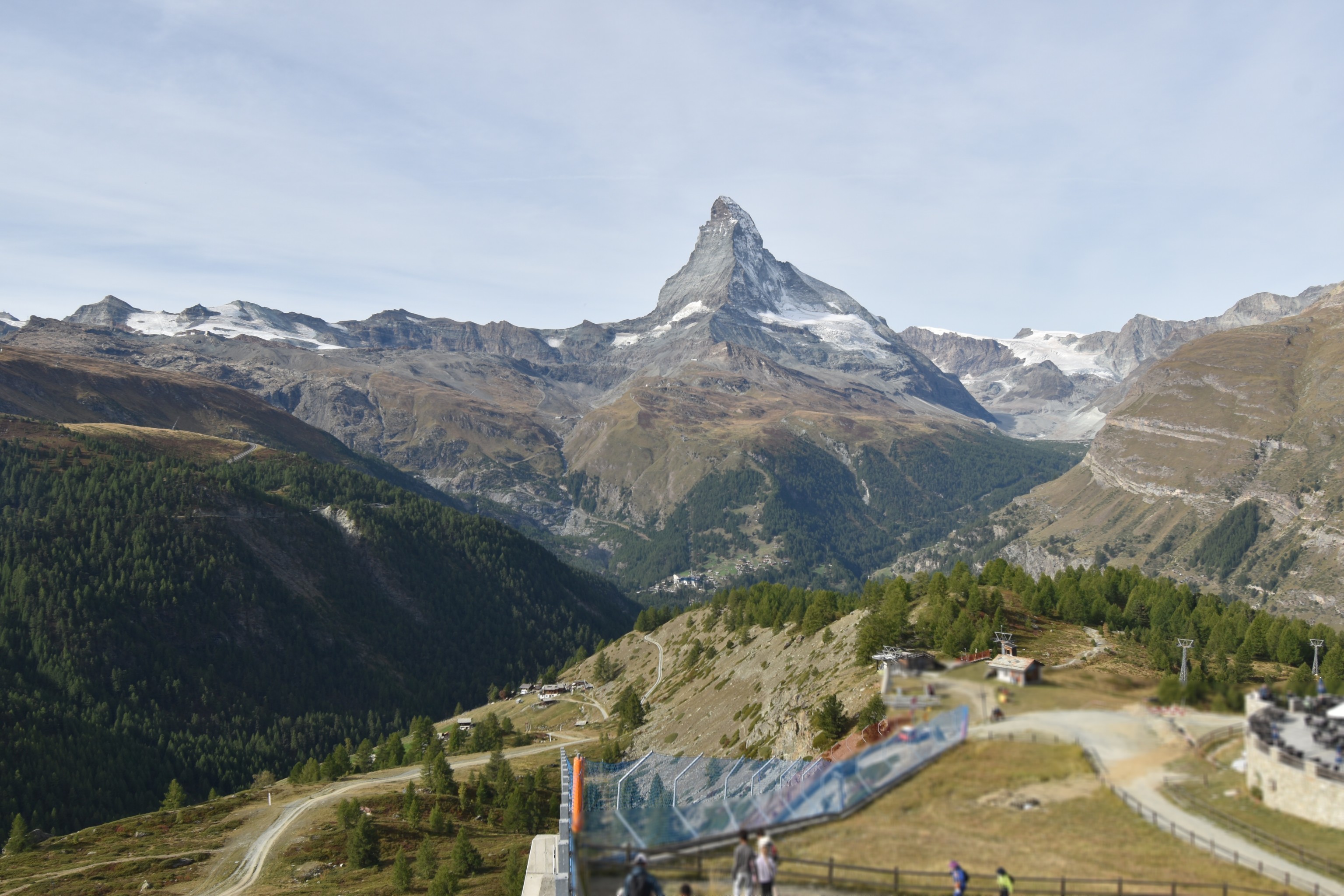Archiv Foto Webcam Zermatt - Sunnega
