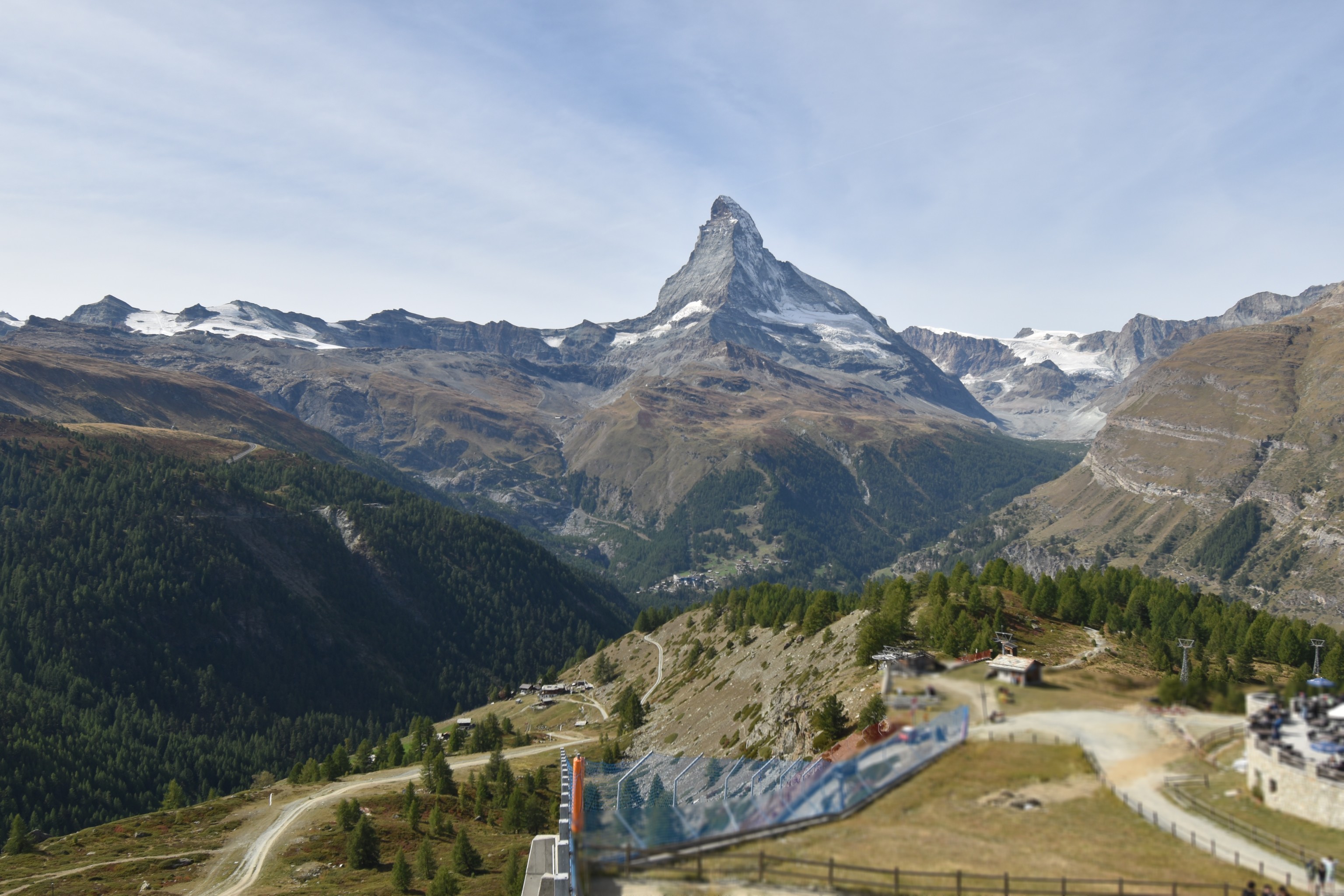 Archiv Foto Webcam Zermatt - Sunnega