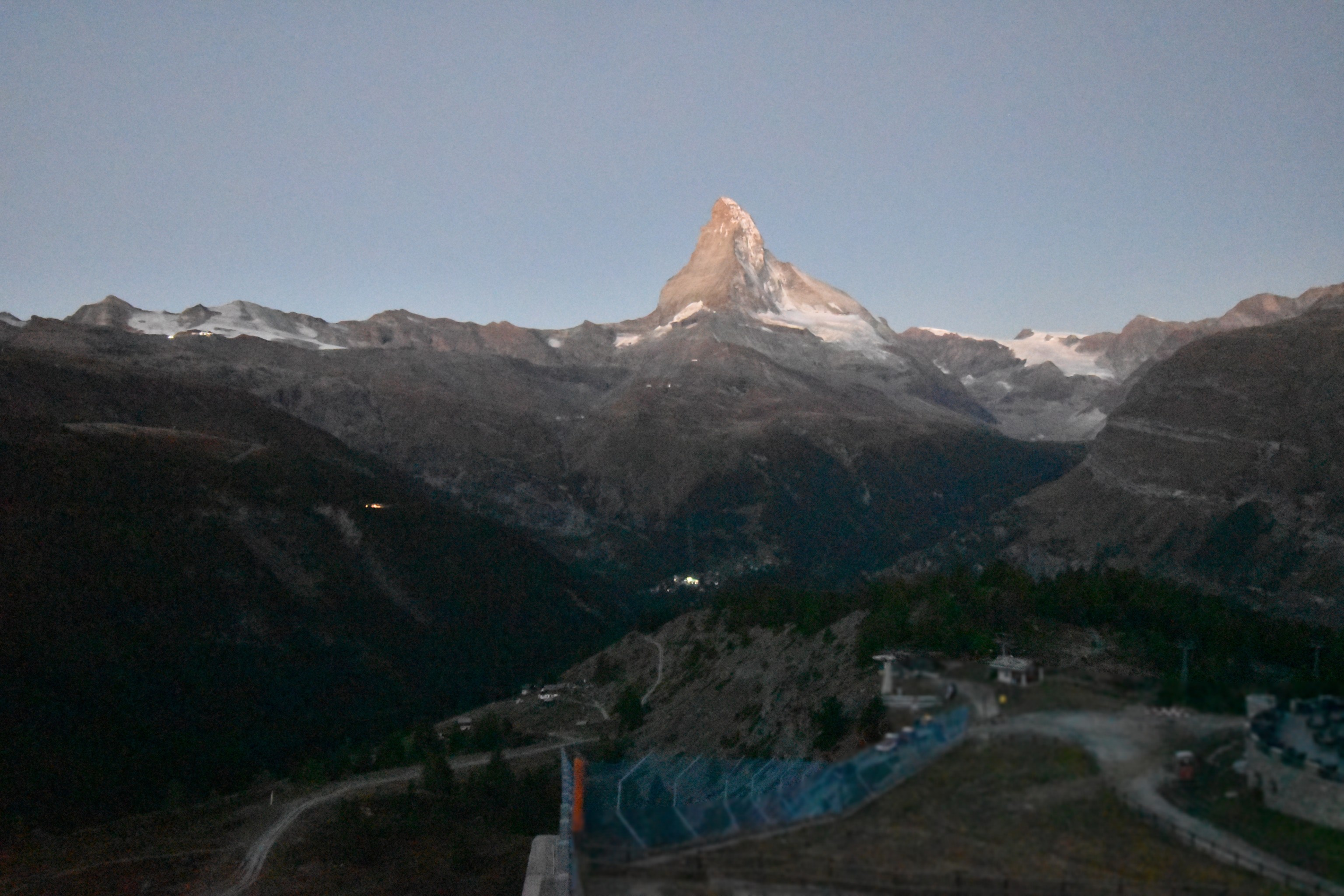 Archiv Foto Webcam Zermatt - Sunnega