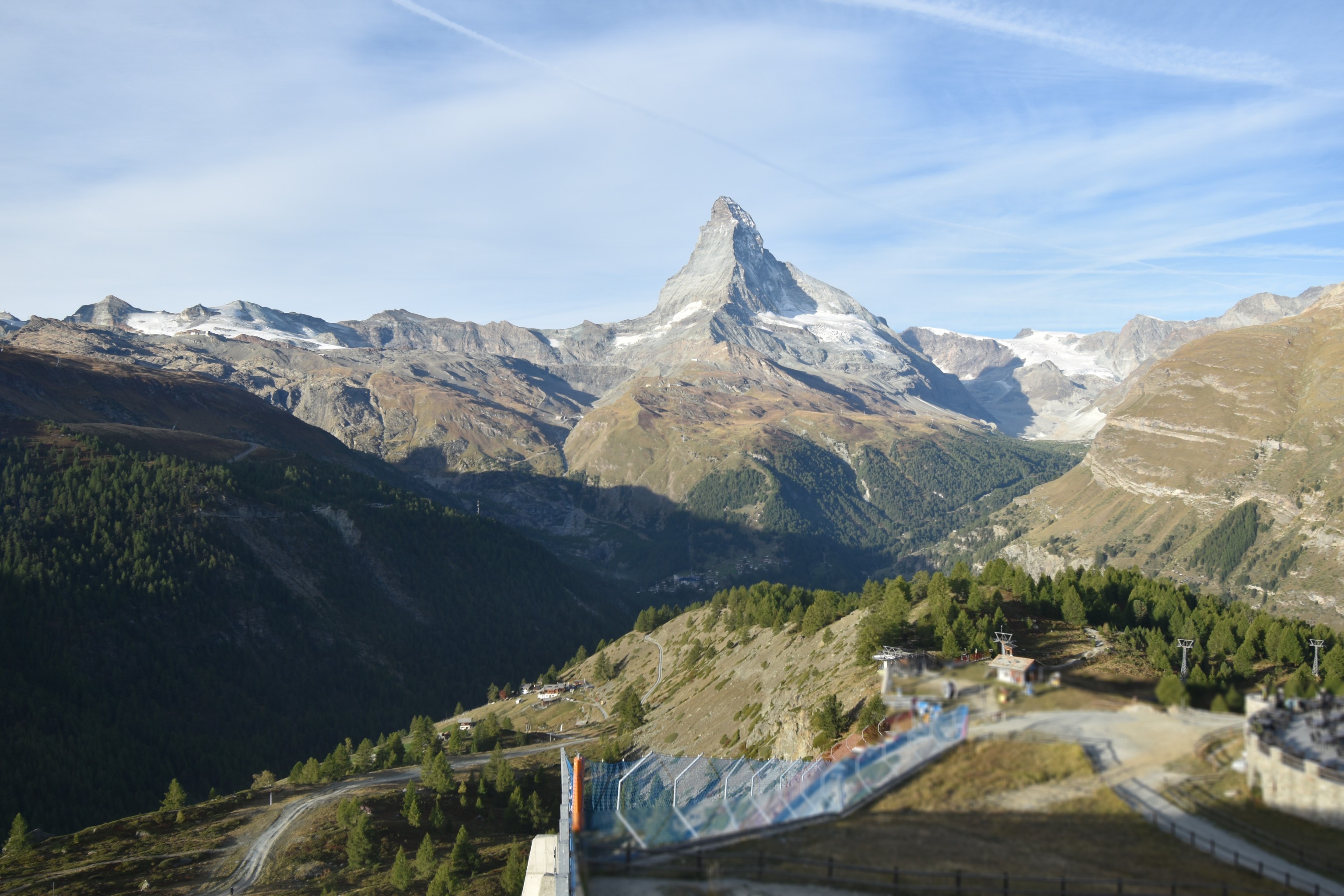 Archiv Foto Webcam Zermatt - Sunnega