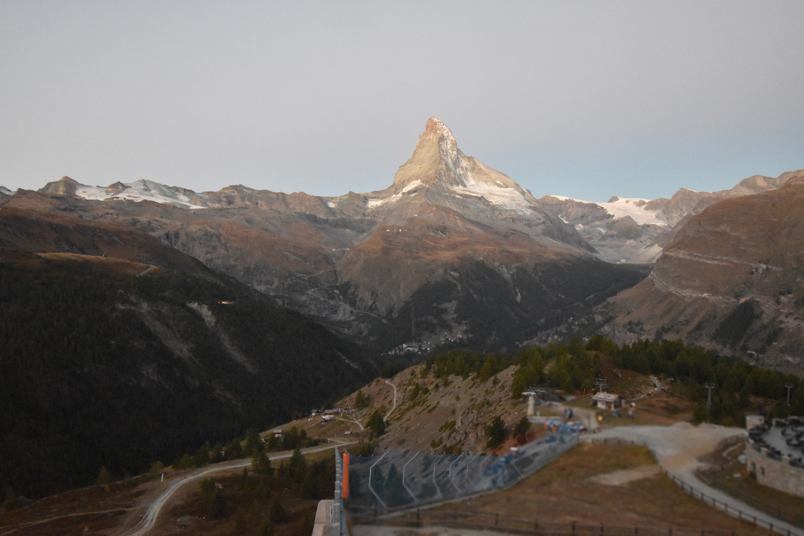 Archiv Foto Webcam Zermatt - Sunnega