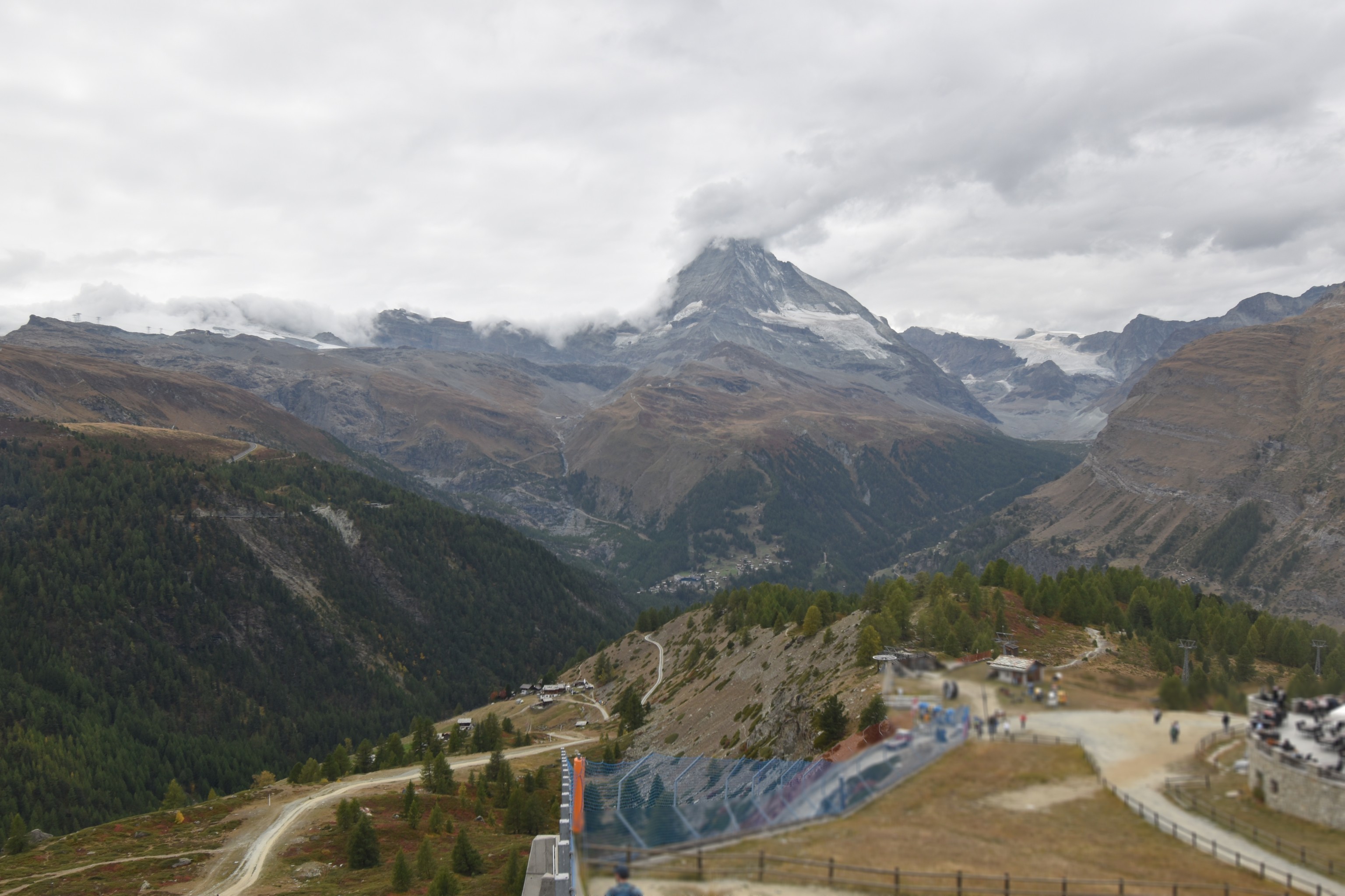 Archiv Foto Webcam Zermatt - Sunnega